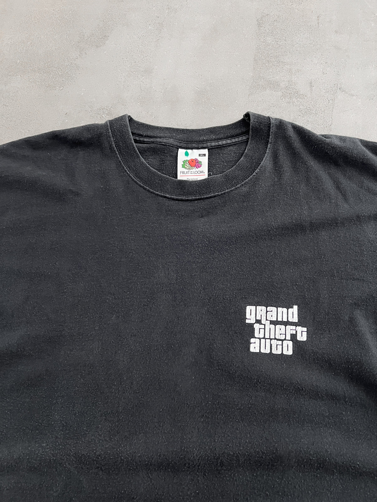 BLACK GTA VICE CITY TEE - 2002 - XL/L