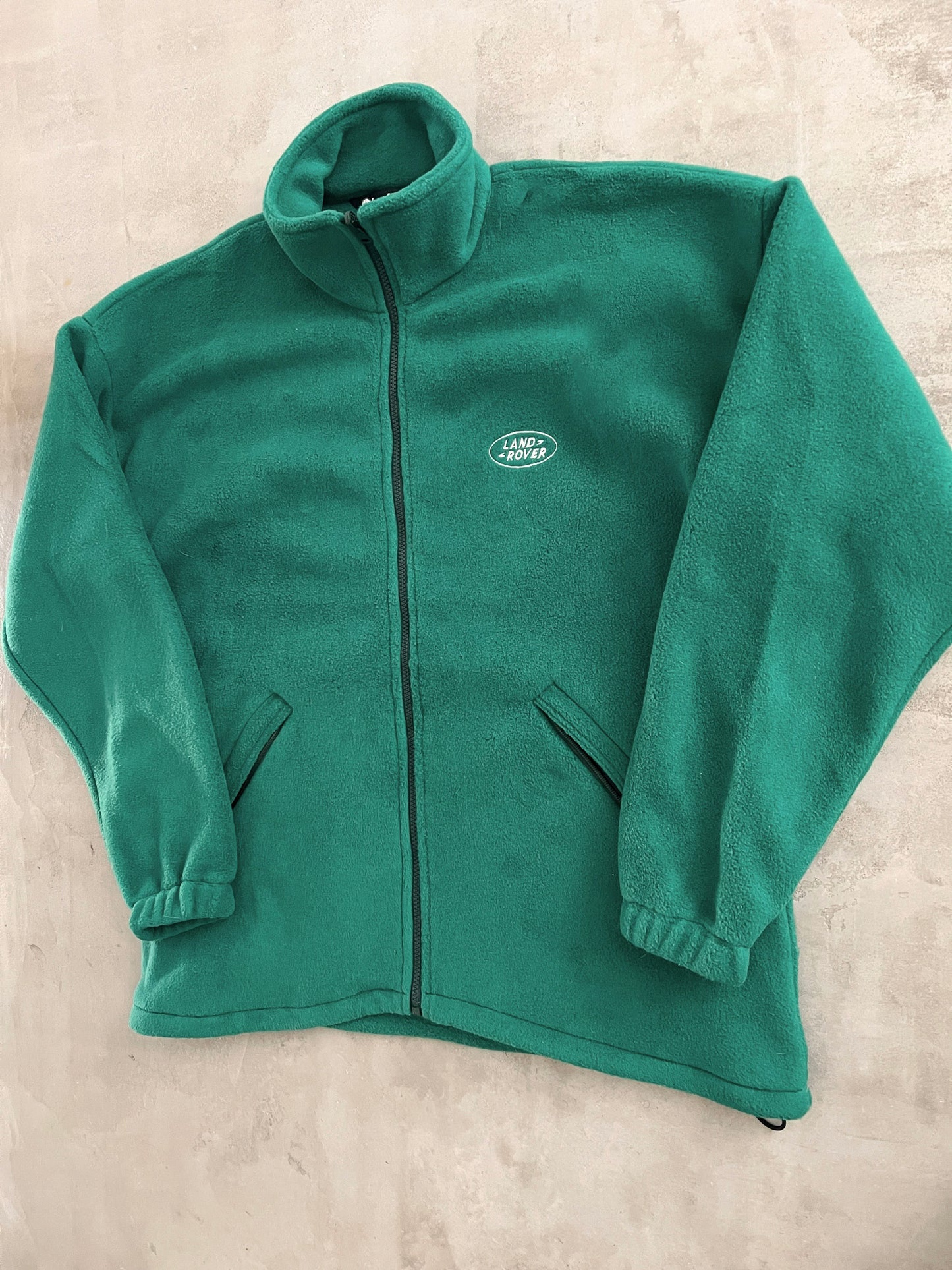 GREEN LAND ROVER FLEECE - 2000S - XL