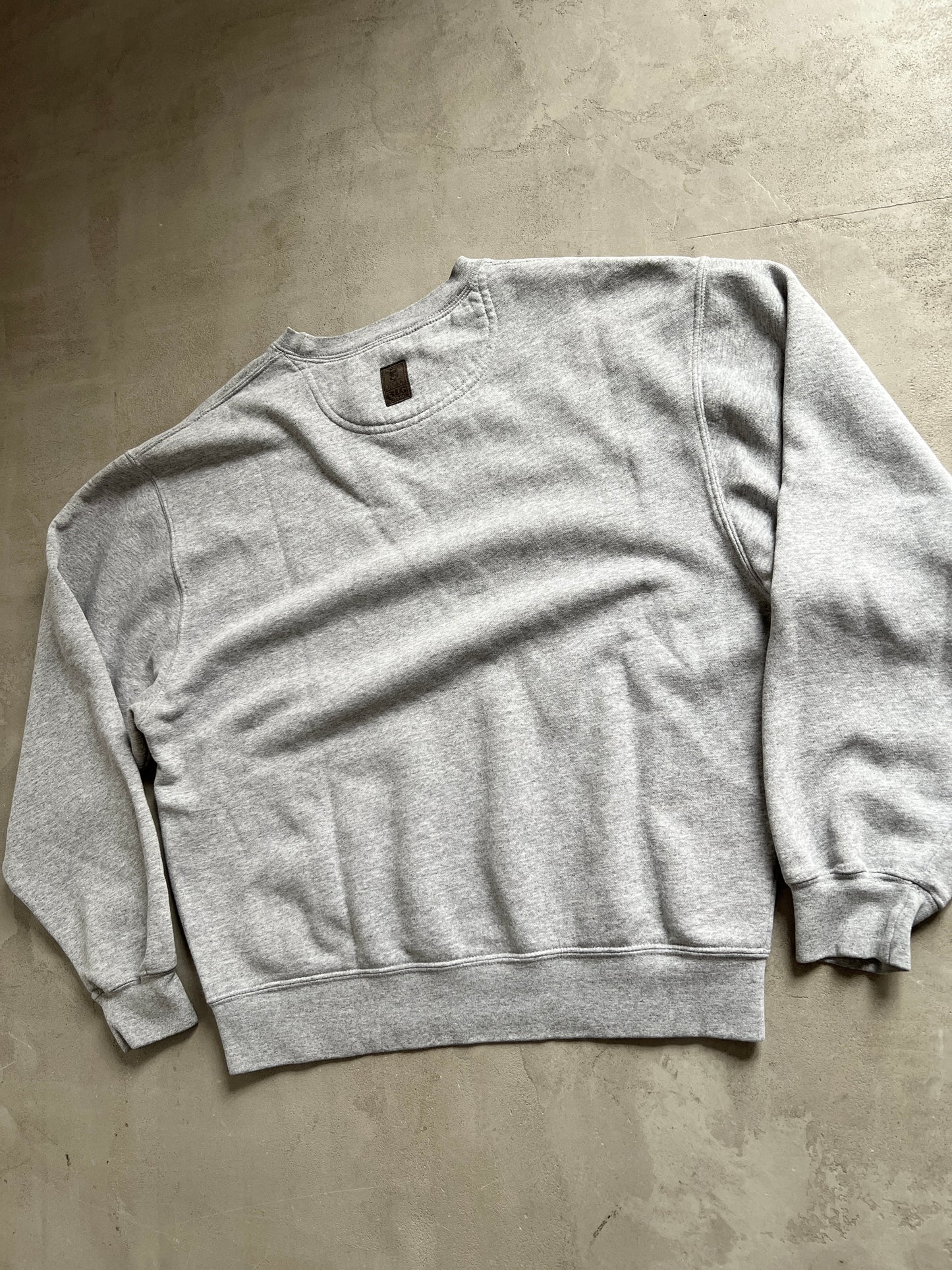 GREY BMW SWEATER - 1990S - S