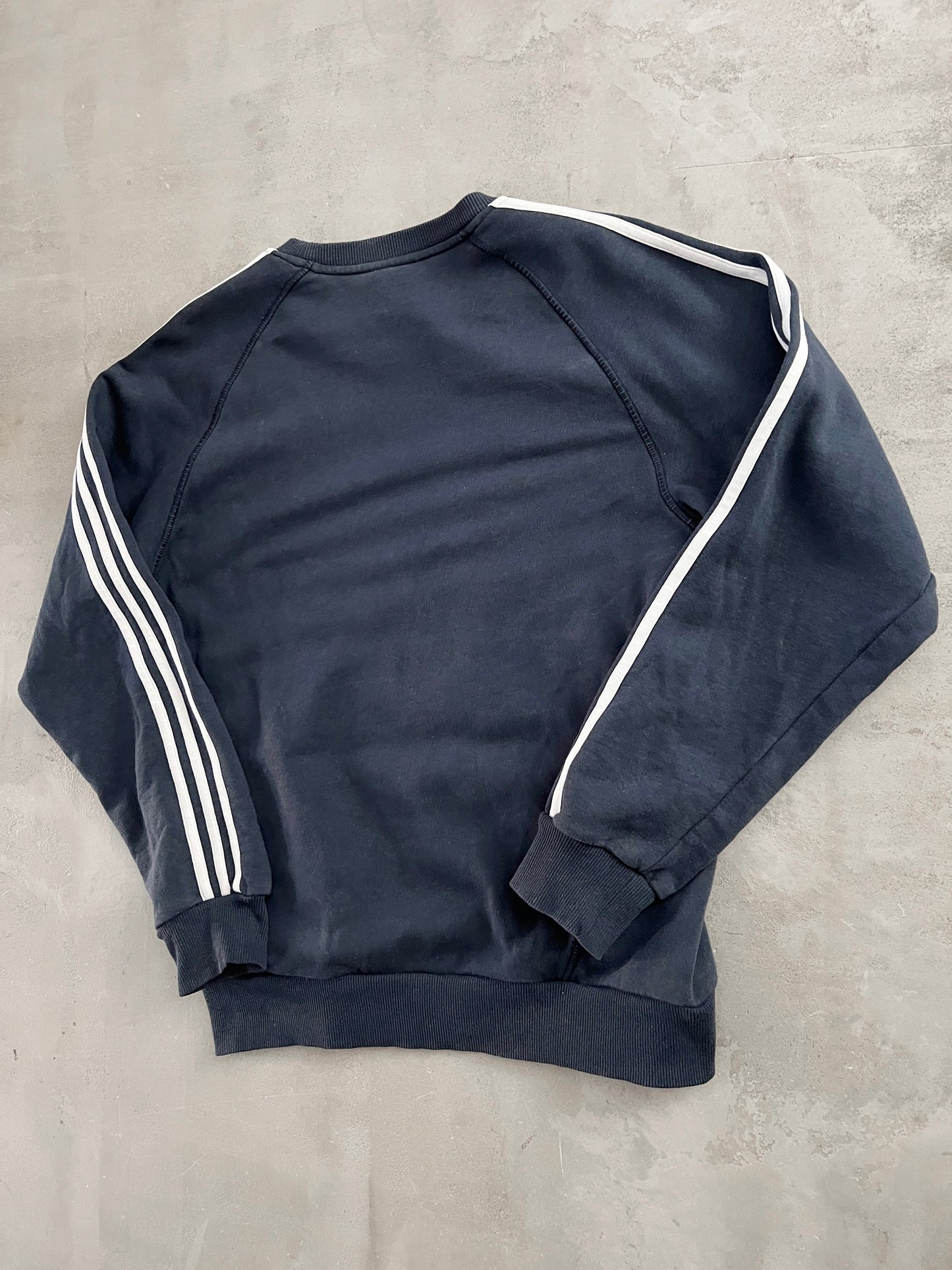 NAVY REAL MADRID SWEATER - 2000S - S