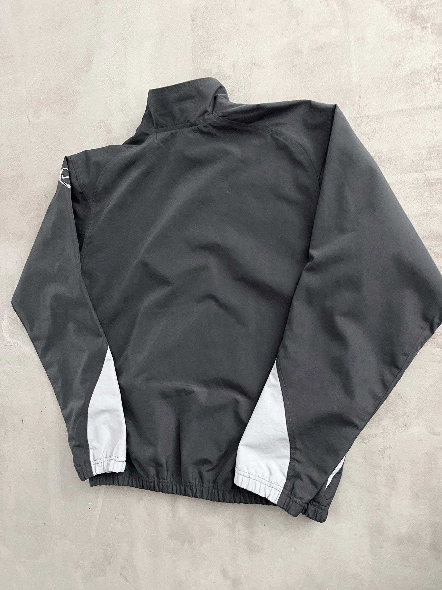 GREY VALENCIA NIKE TRACK JACKET - 2000S - S/M