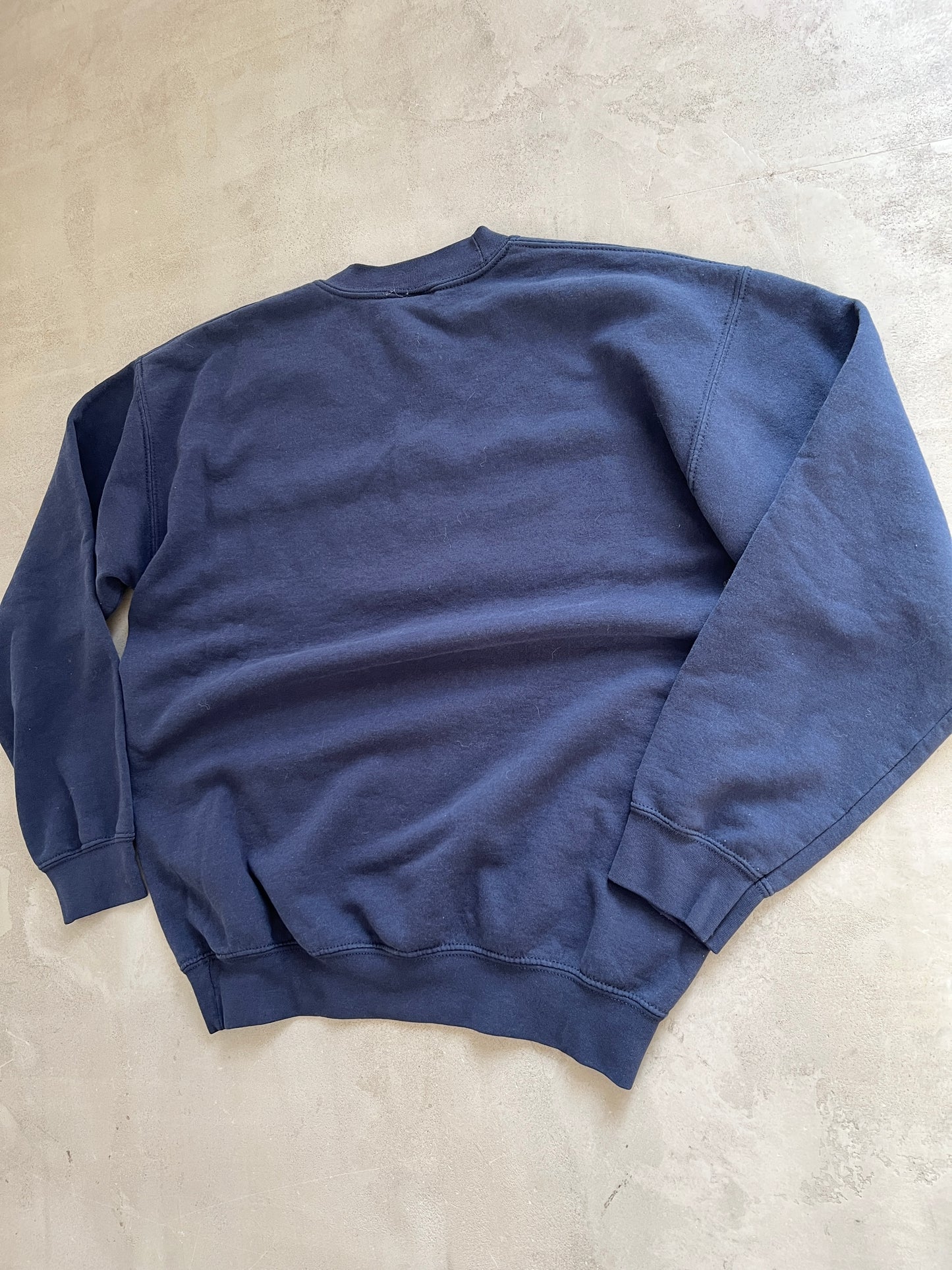NAVY UNIVERSAL SWEATER - 1990S - M