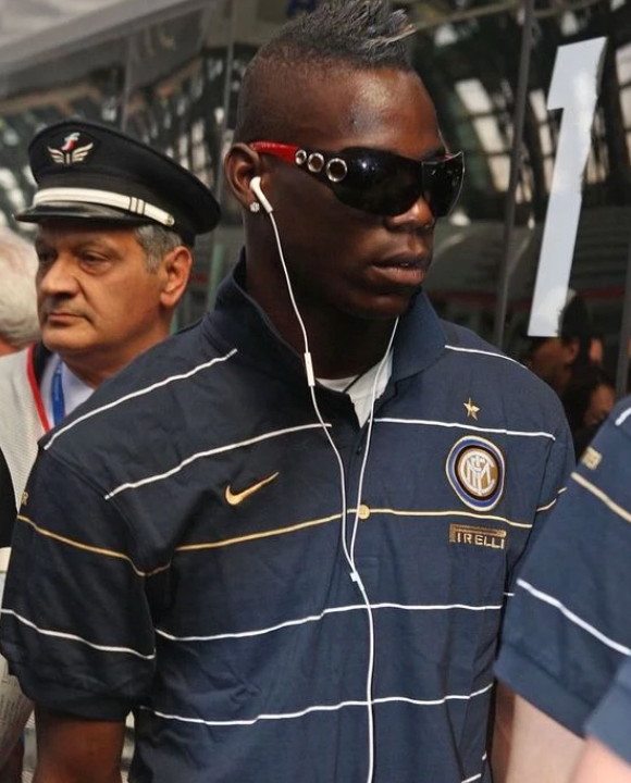 NAVY INTER MILAN NIKE POLO - 2000S - XL