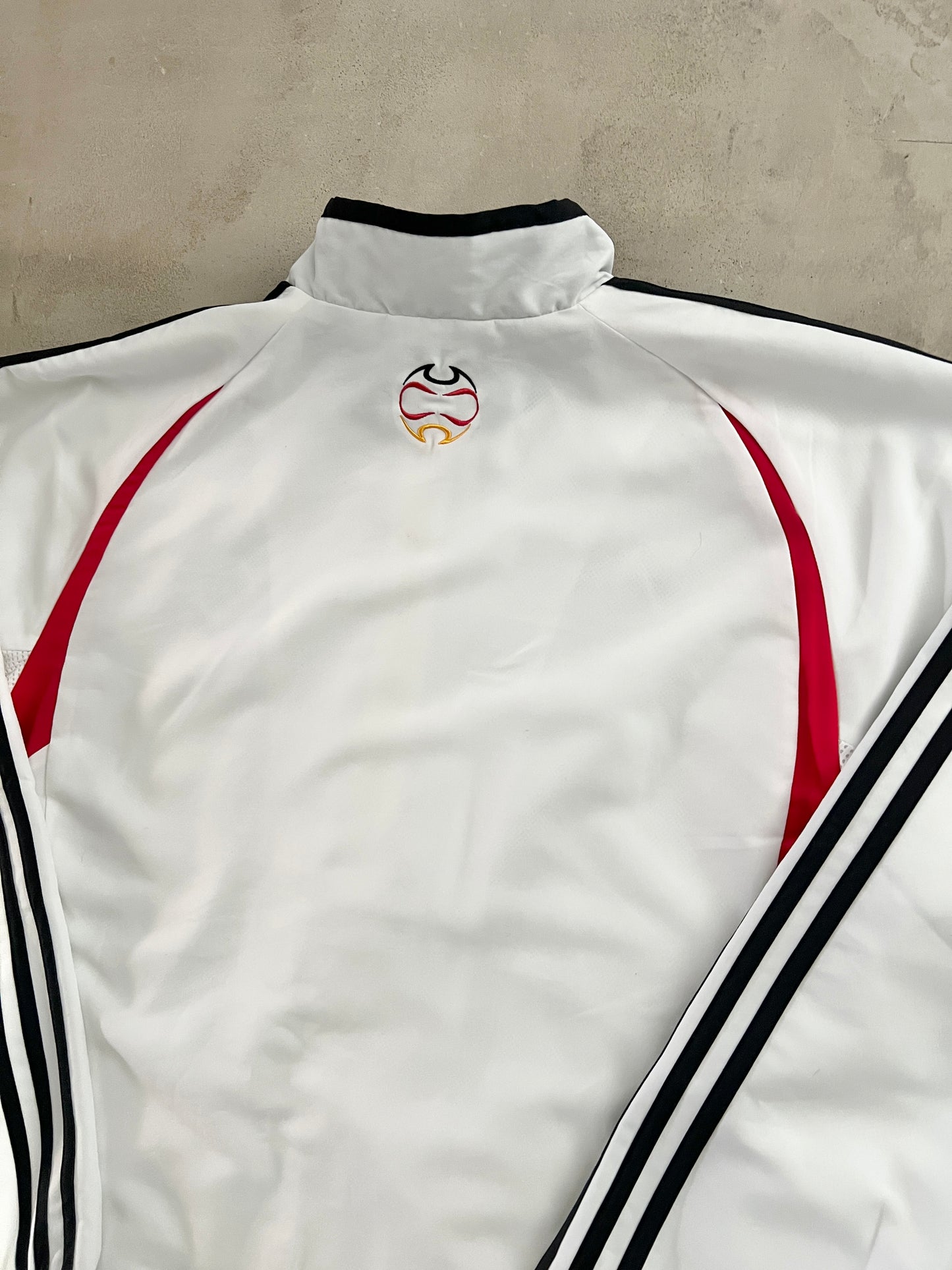 WHITE GERMANY TRACK JACKET - 2000S - L