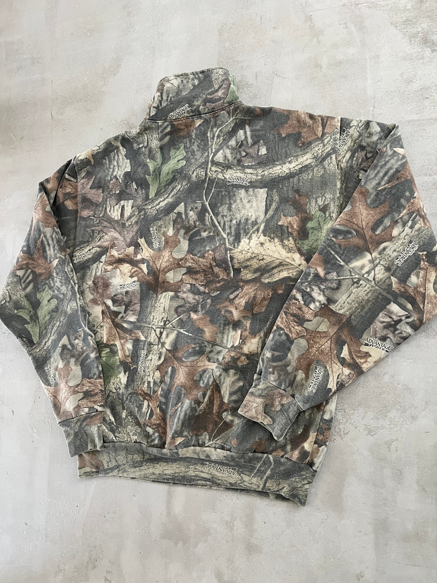 CAMO REALTREE HALFZIP - 2000S - M/L