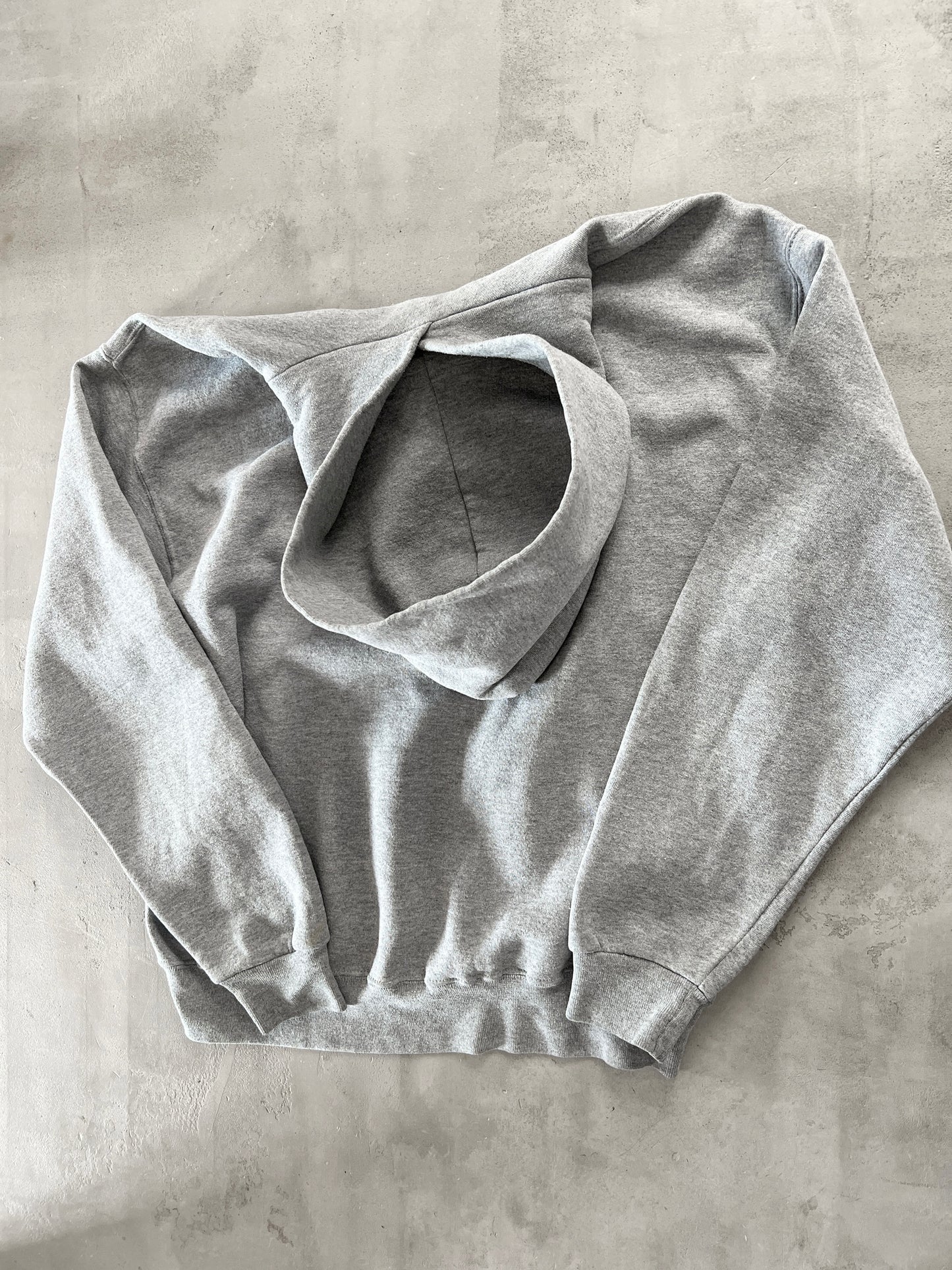 GREY RUSSELL OHIO HOODIE - 1990S - L