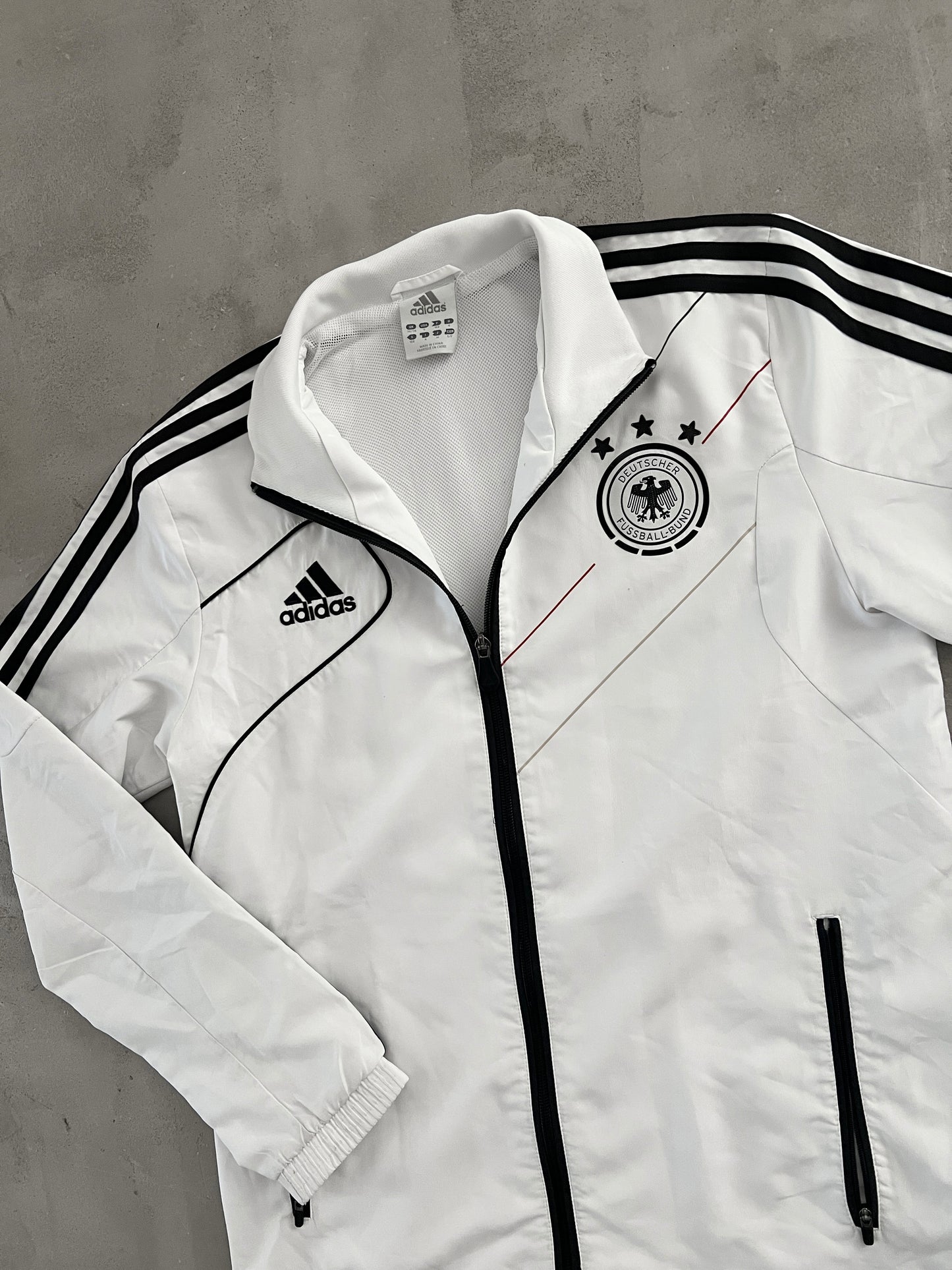 WHITE GERMANY TRACK JACKET - 2000S - S/M