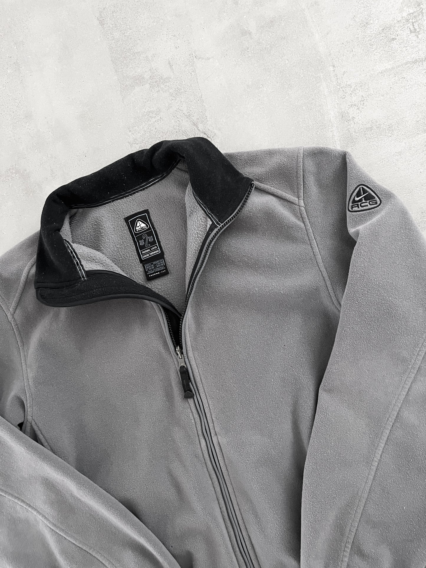 GREY NIKE ACG FLEECE - 2000S - S
