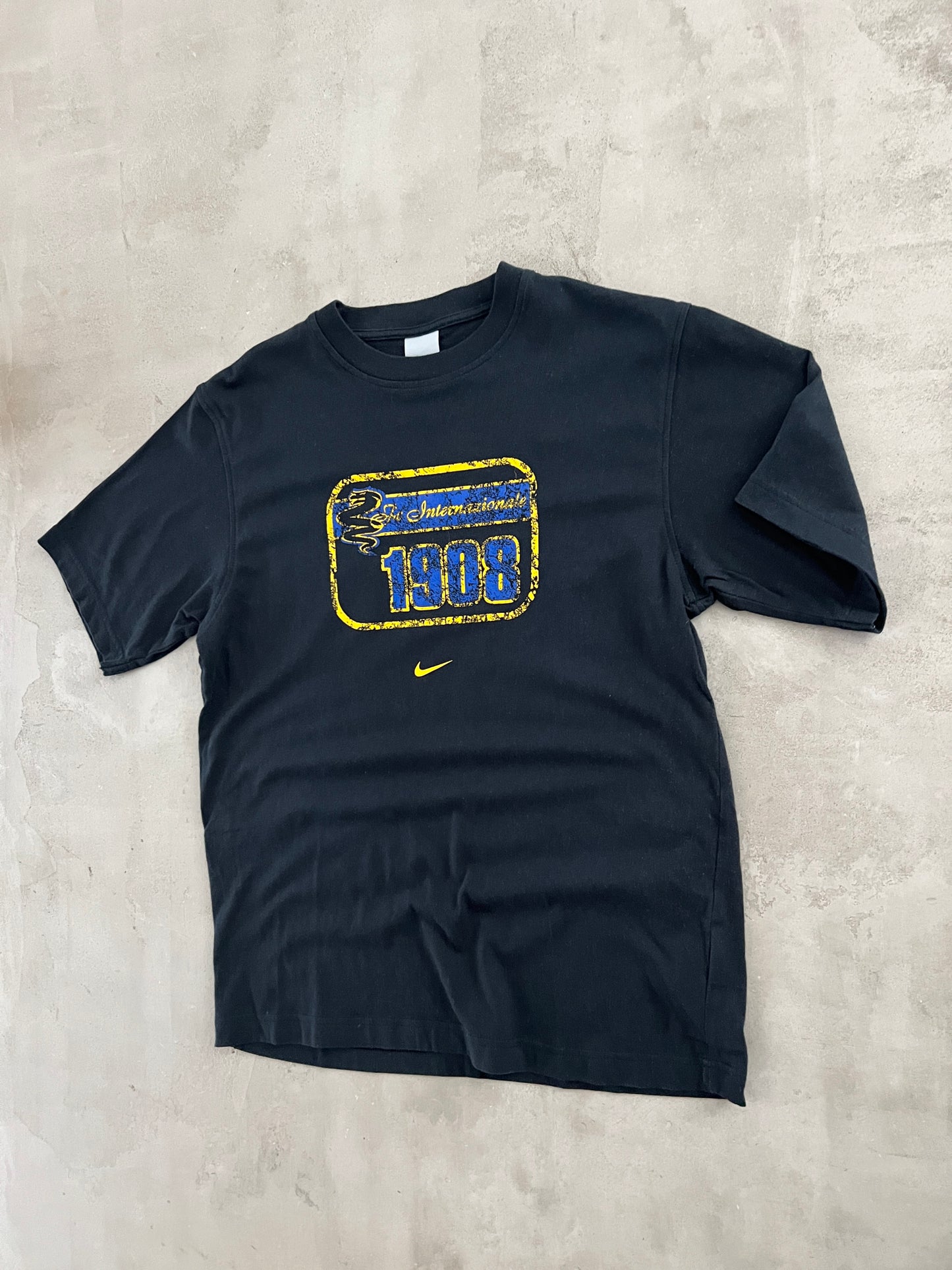 BLACK INTER MILAN NIKE TEE - 2000S - M
