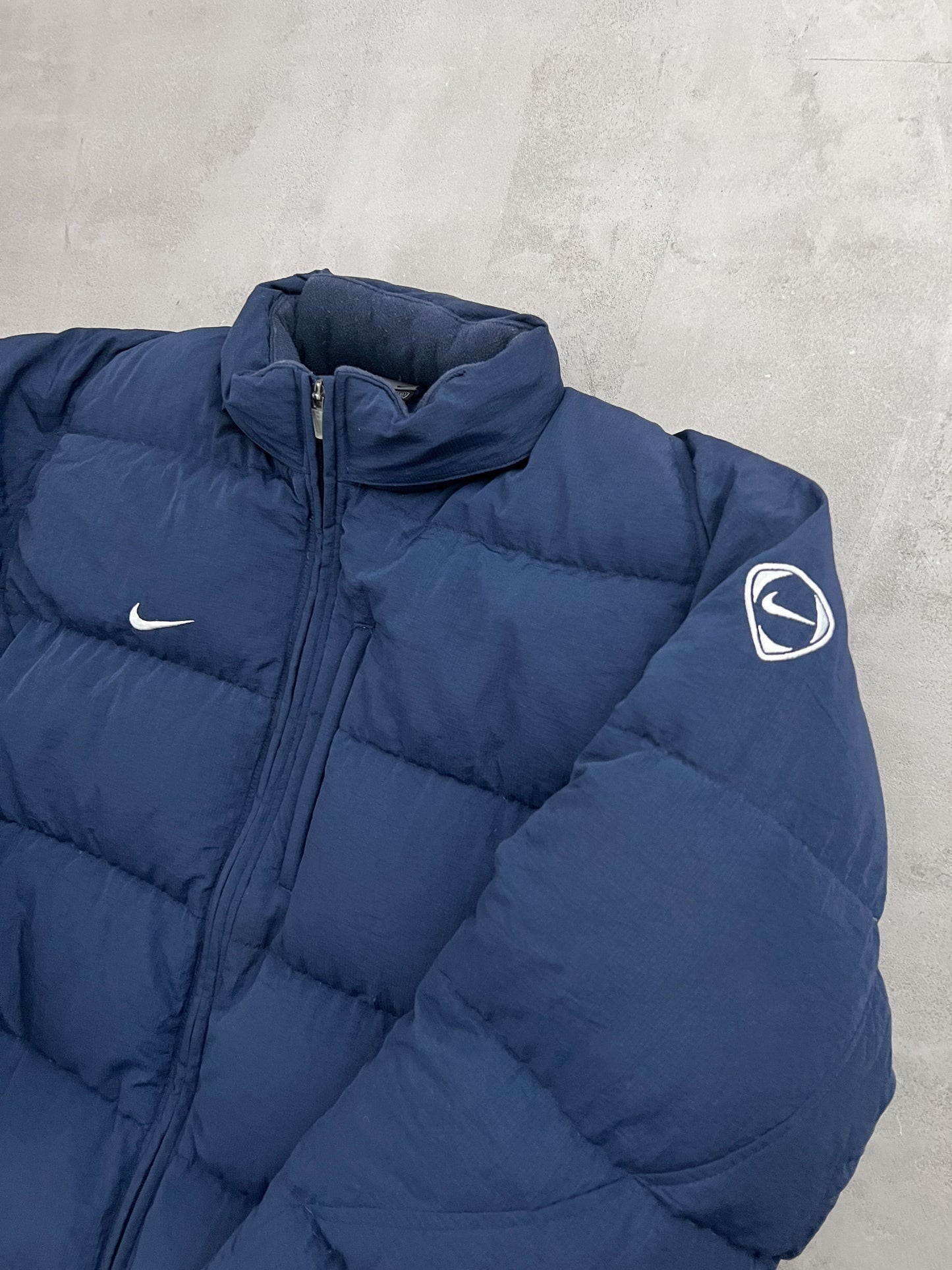 NAVY NIKE PUFFER - 2000S - XL/L