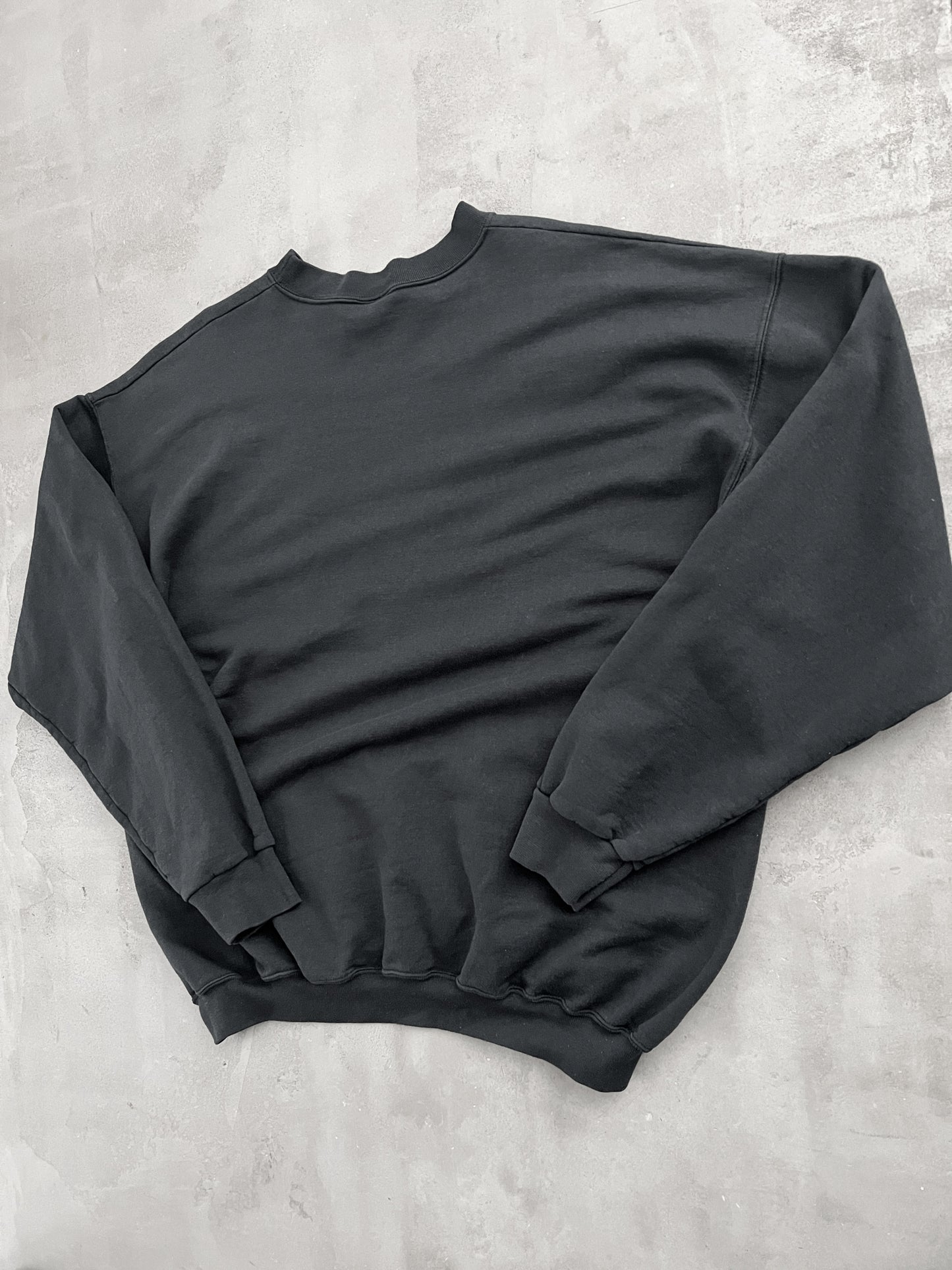 BLACK PORSCHE SWEATER - 1990S - XL