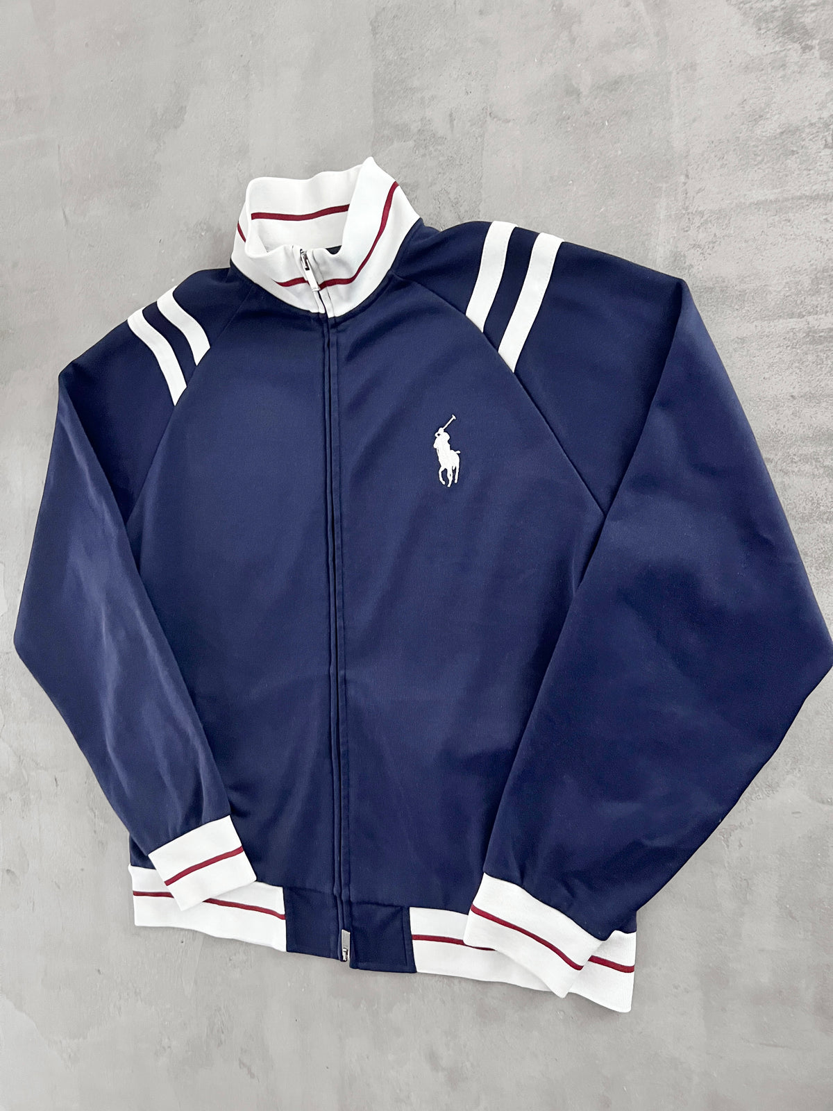 NAVY RALPH LAUREN JACKET - 2000S - L