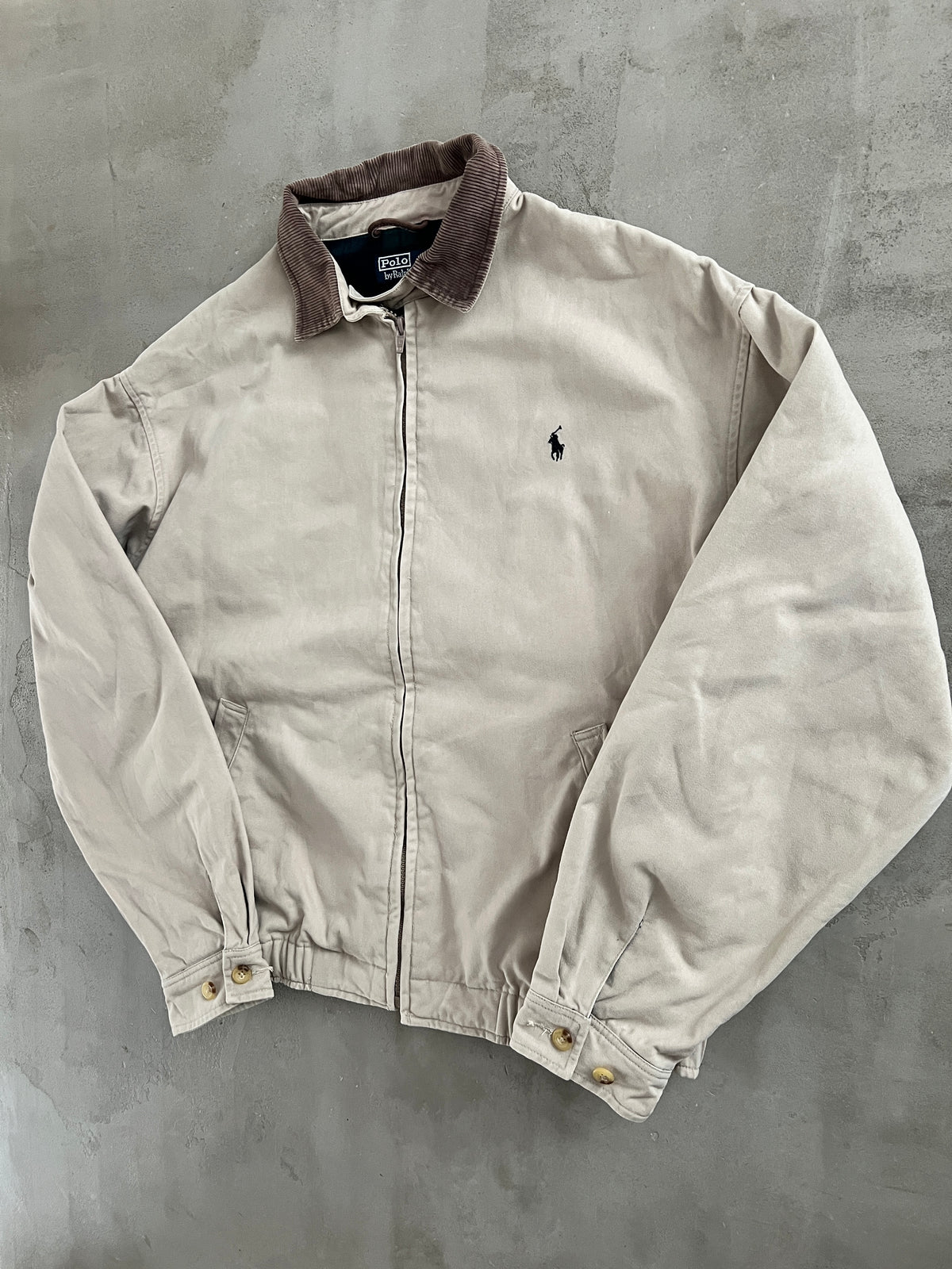 CREME RALPH LAUREN JACKET - 2000S - M