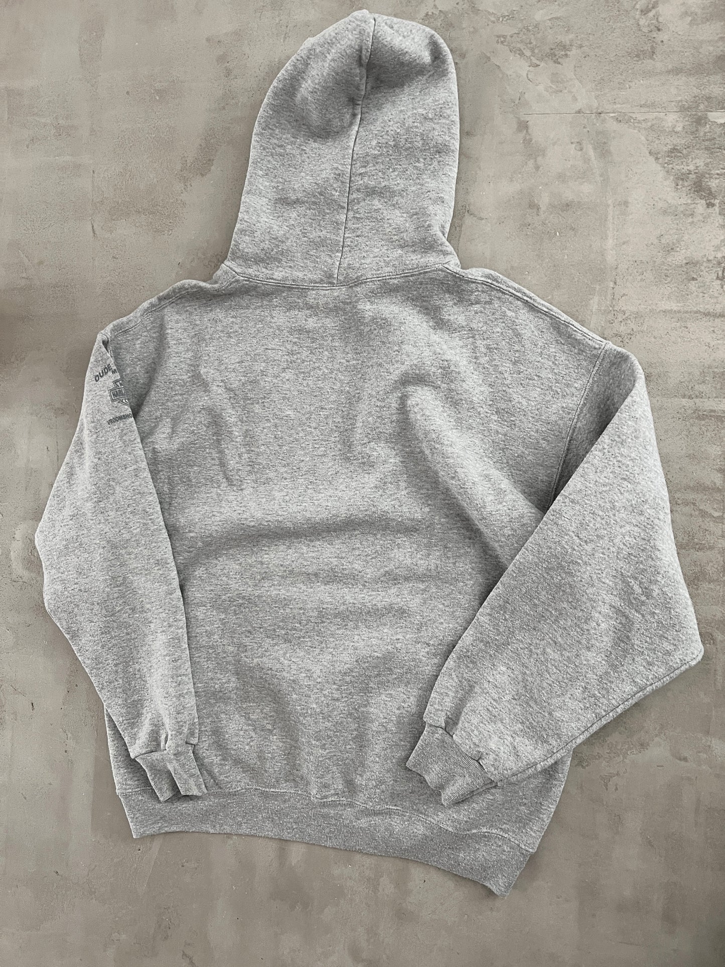 GREY HARLEY DAVIDSON HOODIE - 2000S - L