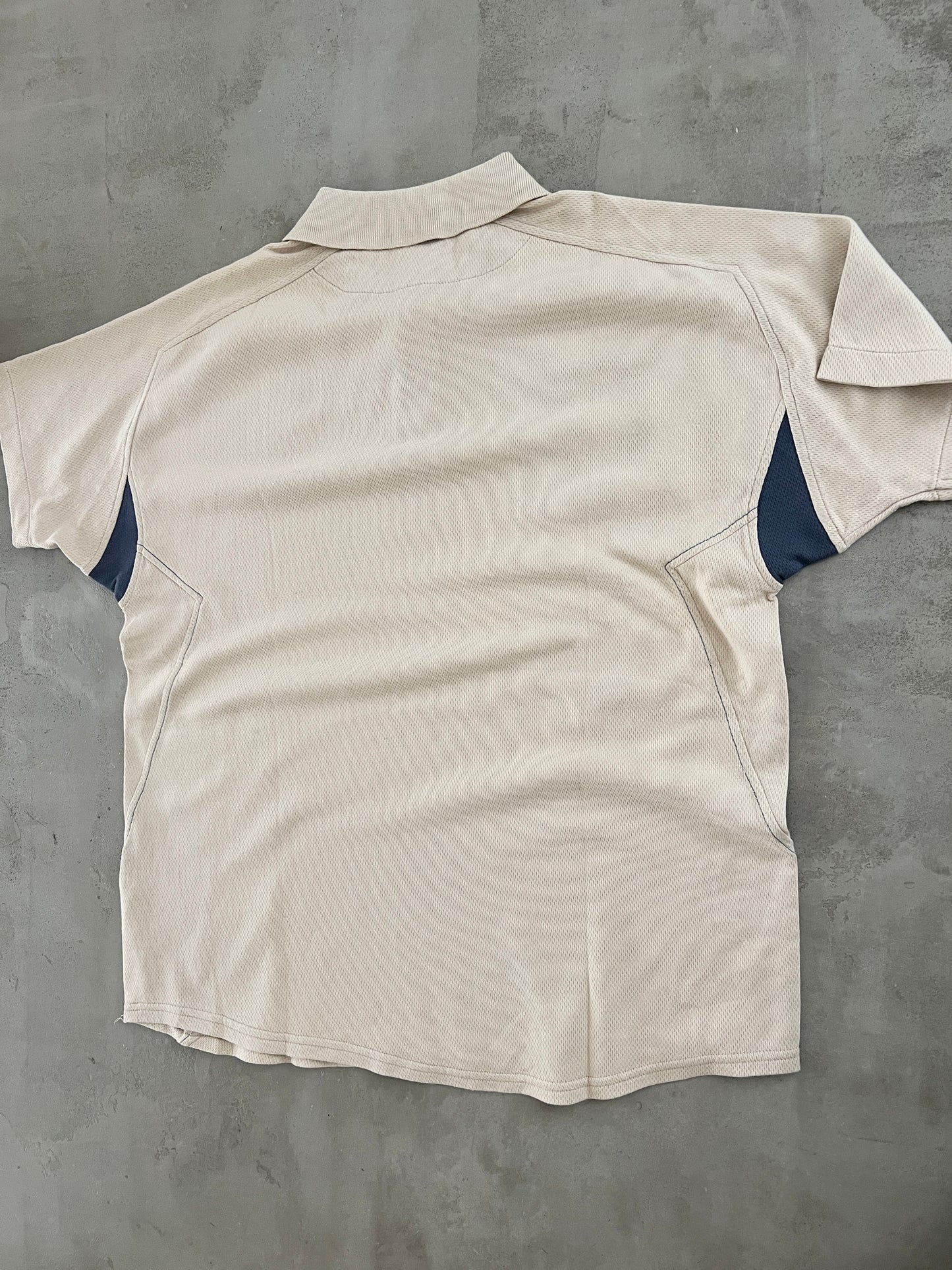 CREME INTER MILAN NIKE POLO - 2000S - XL