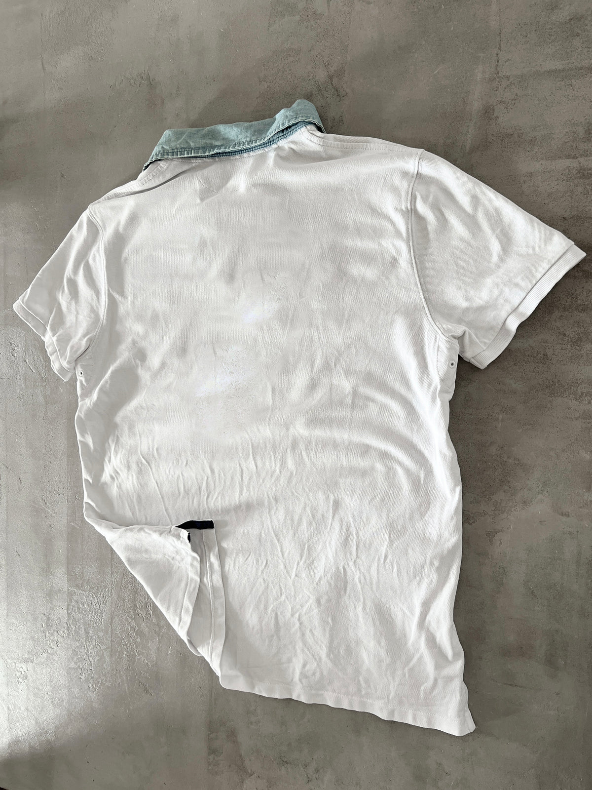 WHITE RALPH LAUREN POLO - 2000S - L