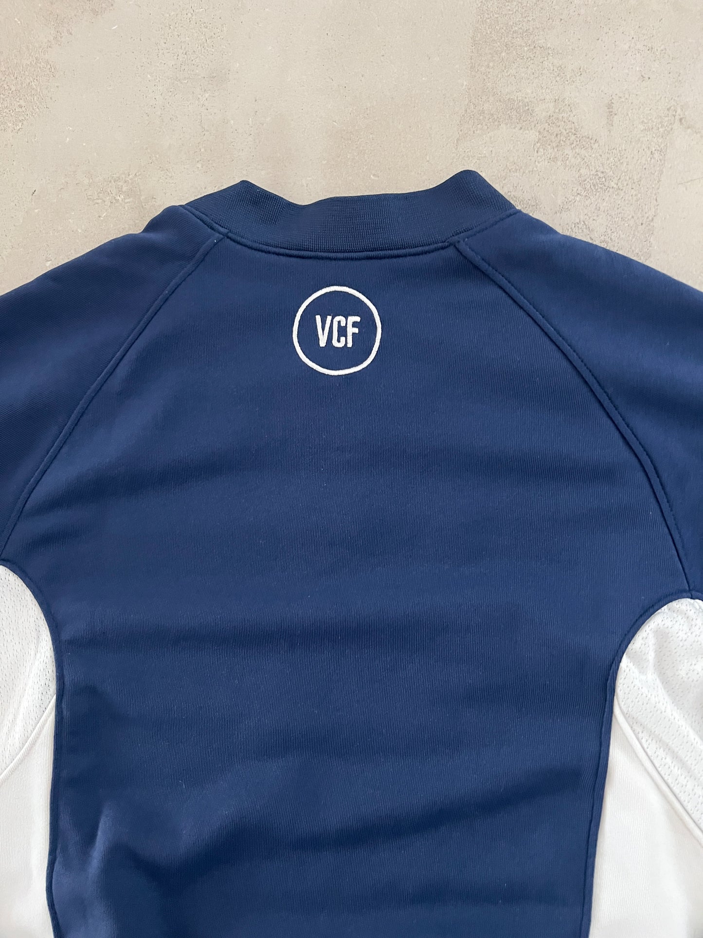 NAVY VALENCIA NIKE SWEATER - 2000S - S