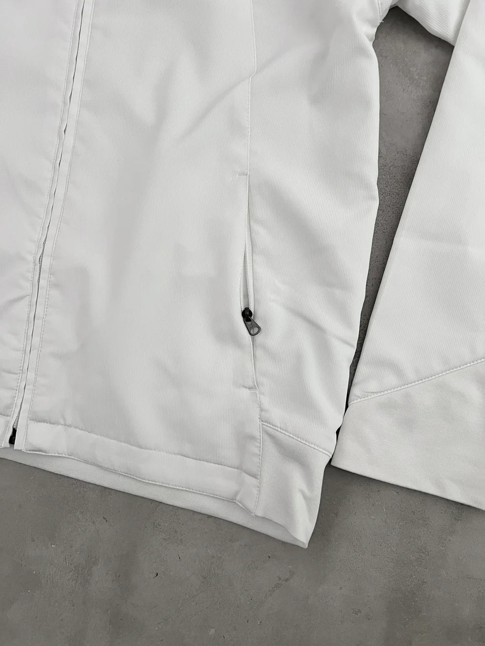 WHITE PSG NIKE TRACK JACKET - 2000S - S