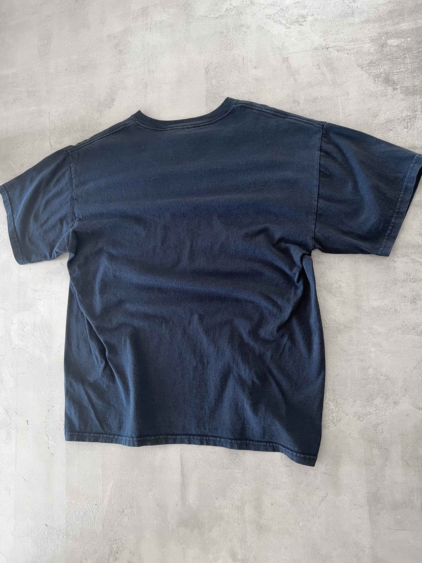 FADED BLACK APPLE IPHONE TEE - 2000S - L