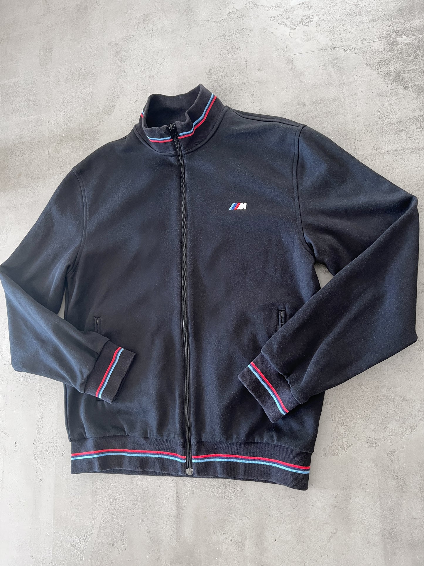 BLACK BMW JACKET - 2000S - M/L