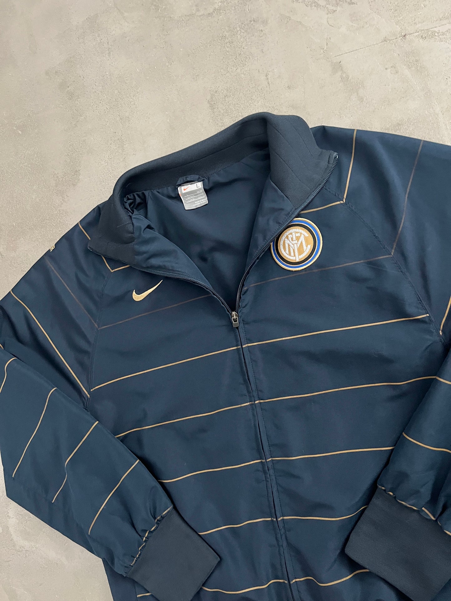 NAVY INTER MILAN TRACK JACKET - 2000S - L