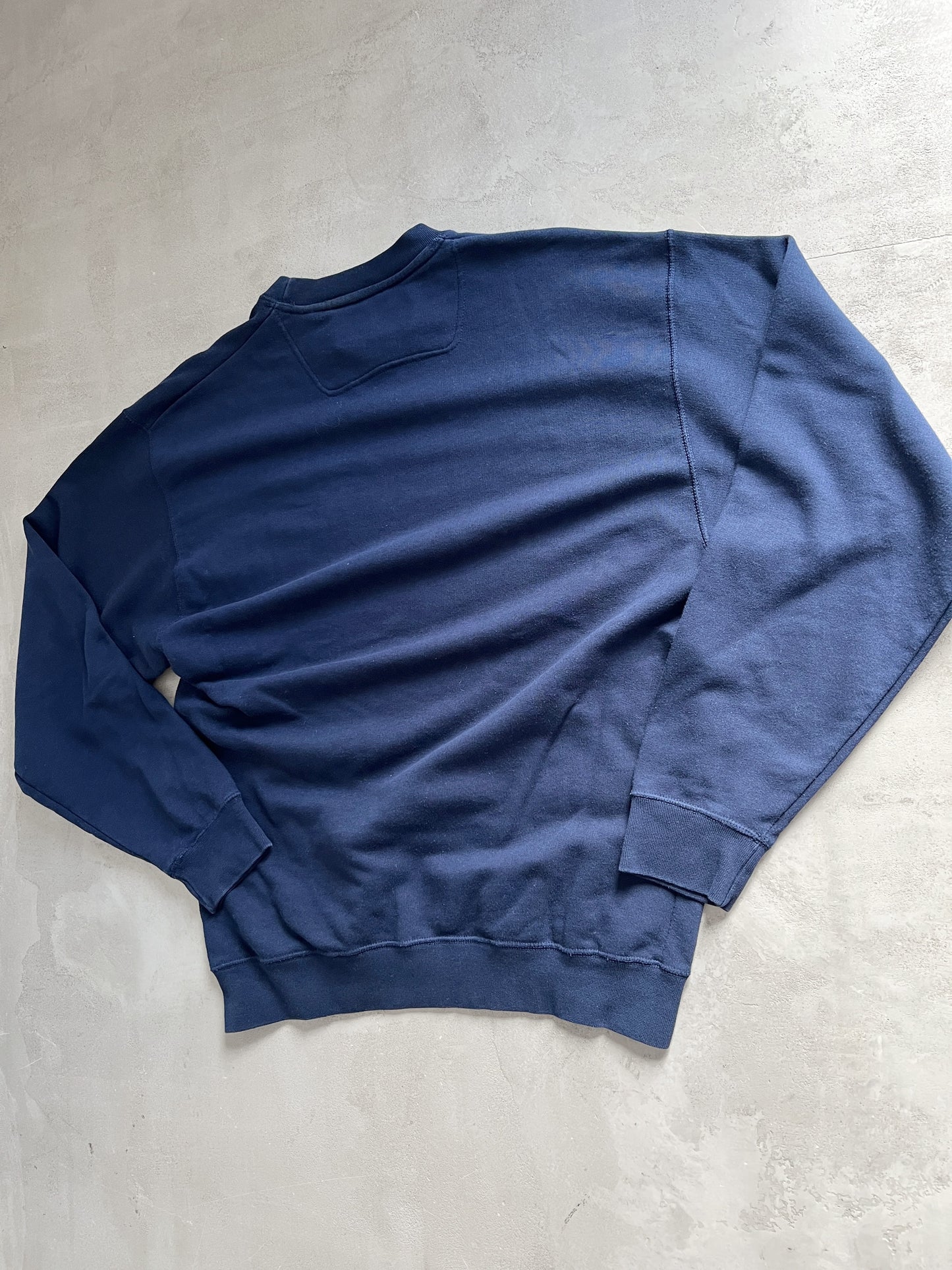 NAVY YANKEES RUSSELL SWEATER - 2000S - L