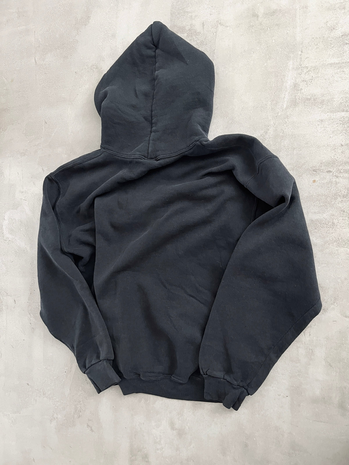 BLACK USC RUSSELL HOODIE - 1990S - S