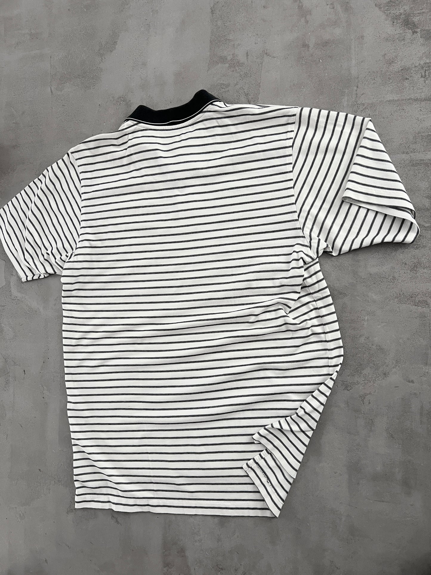 WHITE NIKE GOLF POLO - 2000S - XL