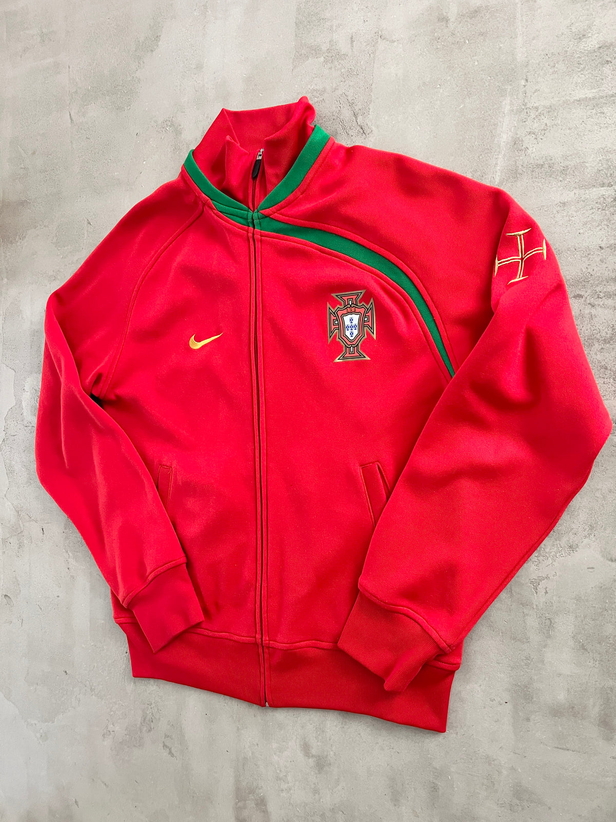 RED PORTUGAL TRACK JACKET - 2000S - M
