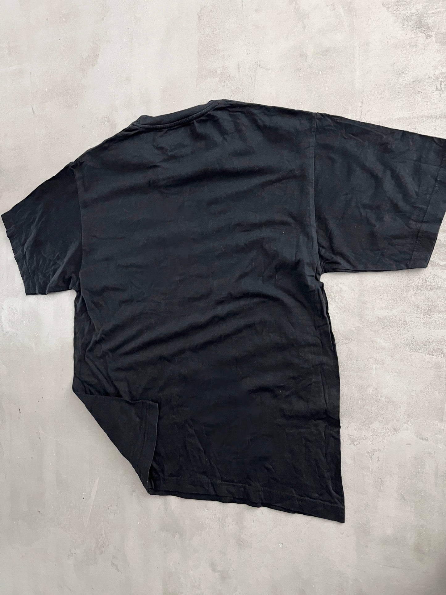 BLACK NBA PARODY TEE - 2000S - M/L