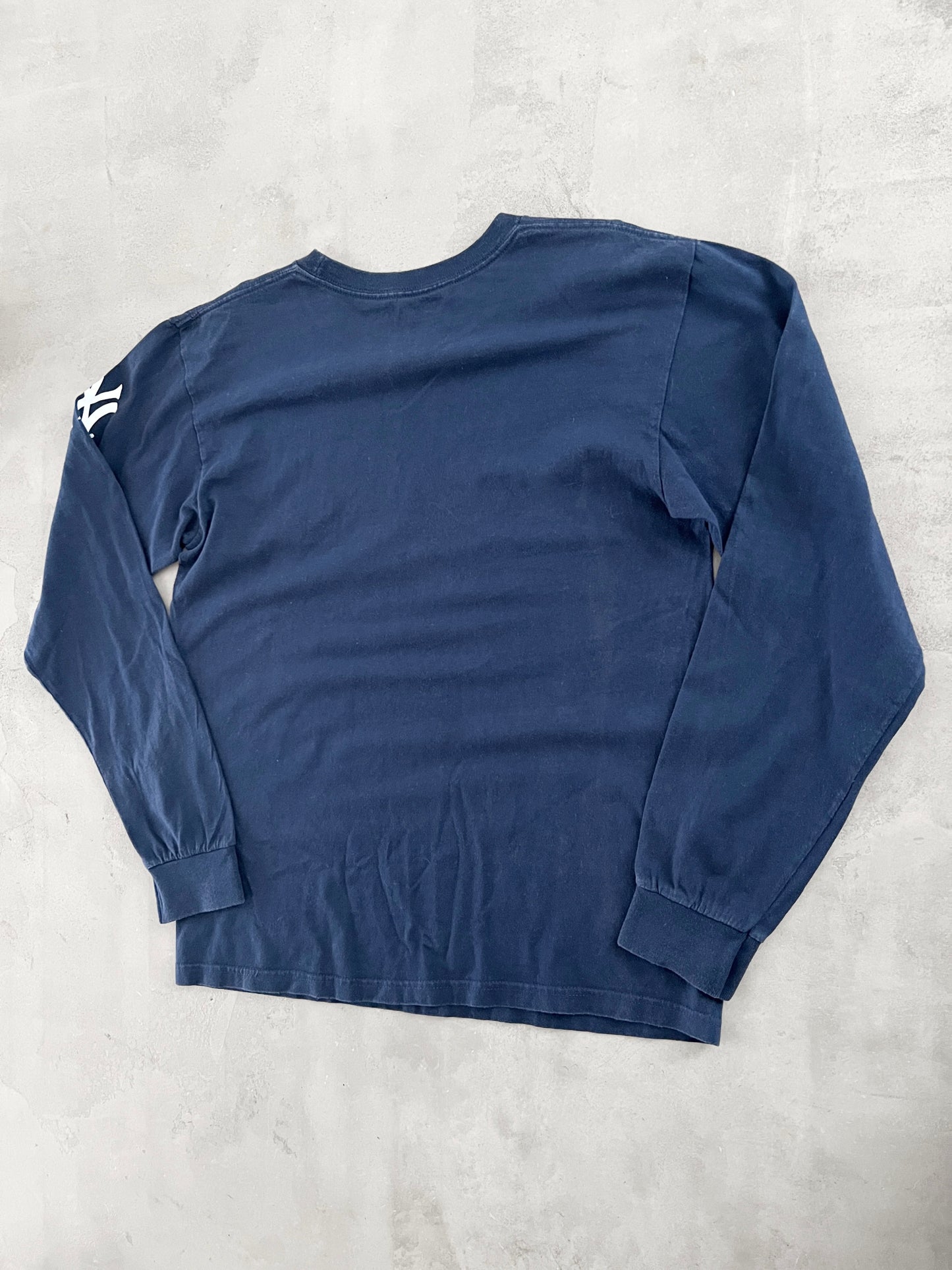 NAVY YANKEES NIKE LONGSLEEVE - 2000S - S