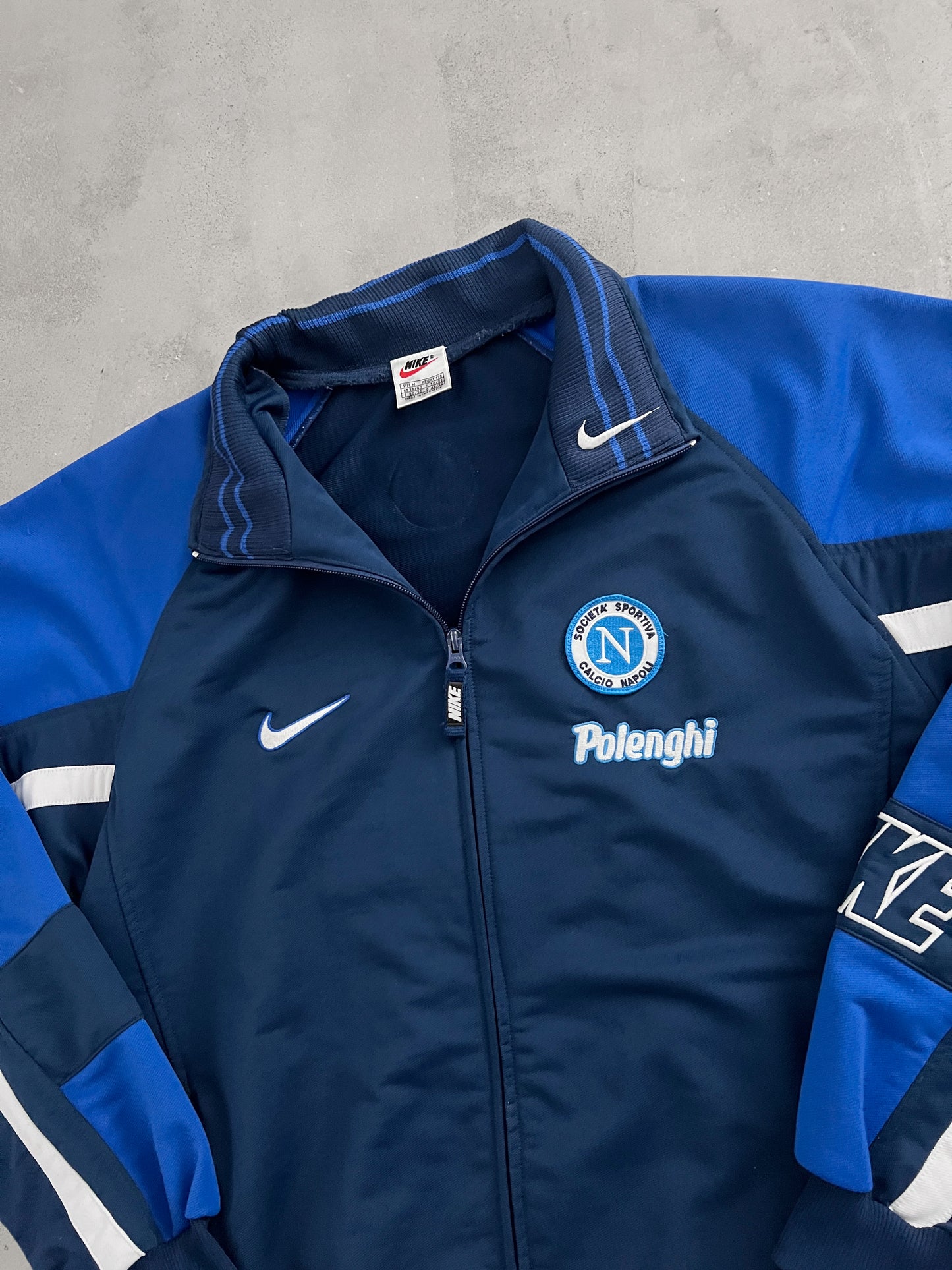 NAVY NIKE SSC NAPOLI JACKET - 1997/1998 - L