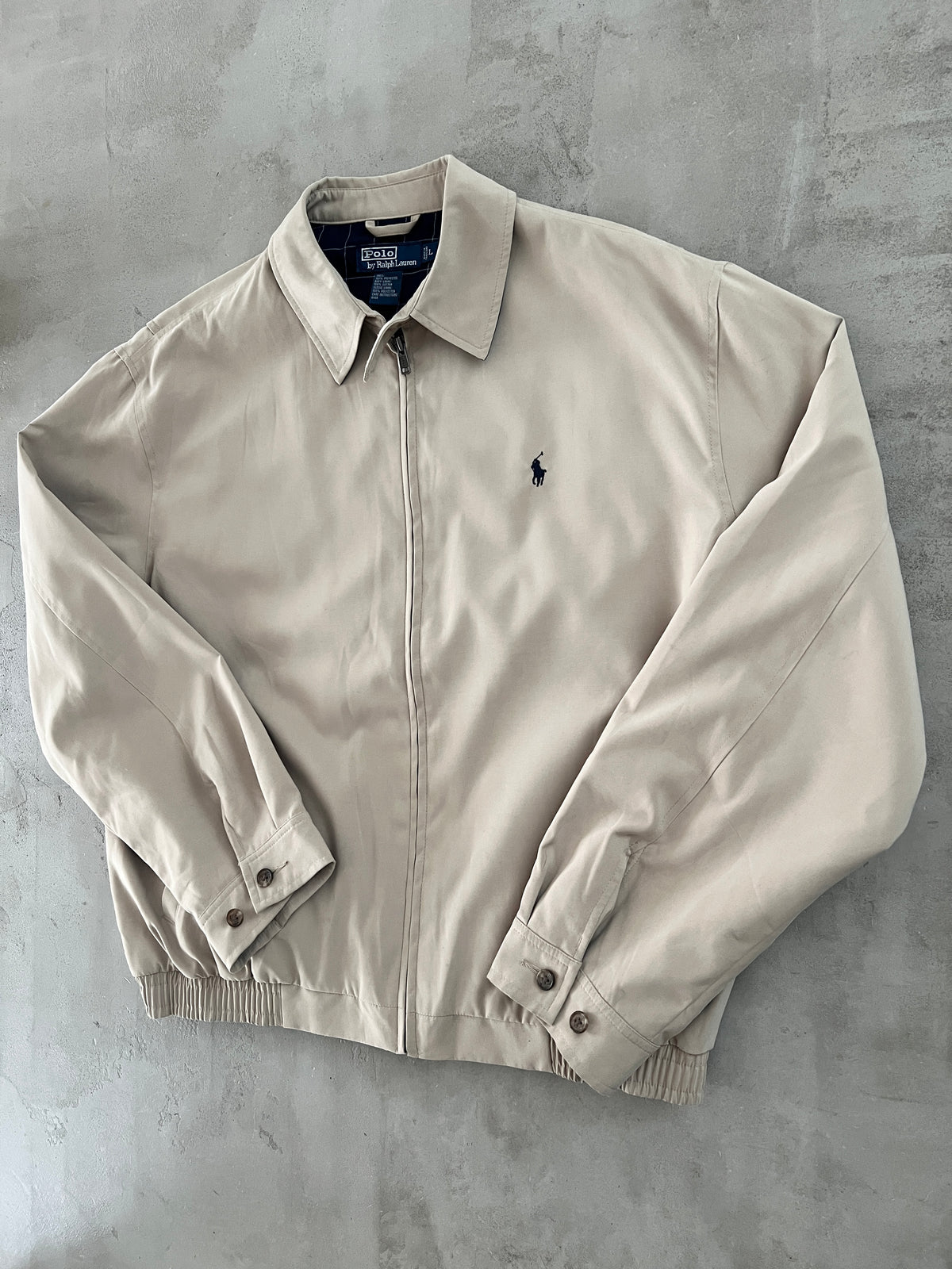 BEIGE RALPH LAUREN JACKET - 2000S - L