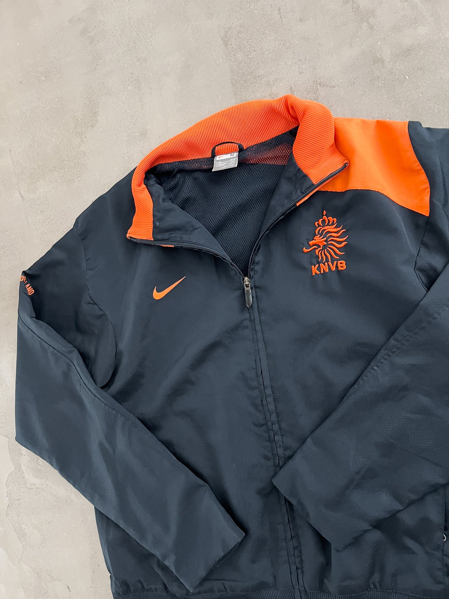 BLACK NETHERLANDS NIKE TRACKSUIT - 2000S - M