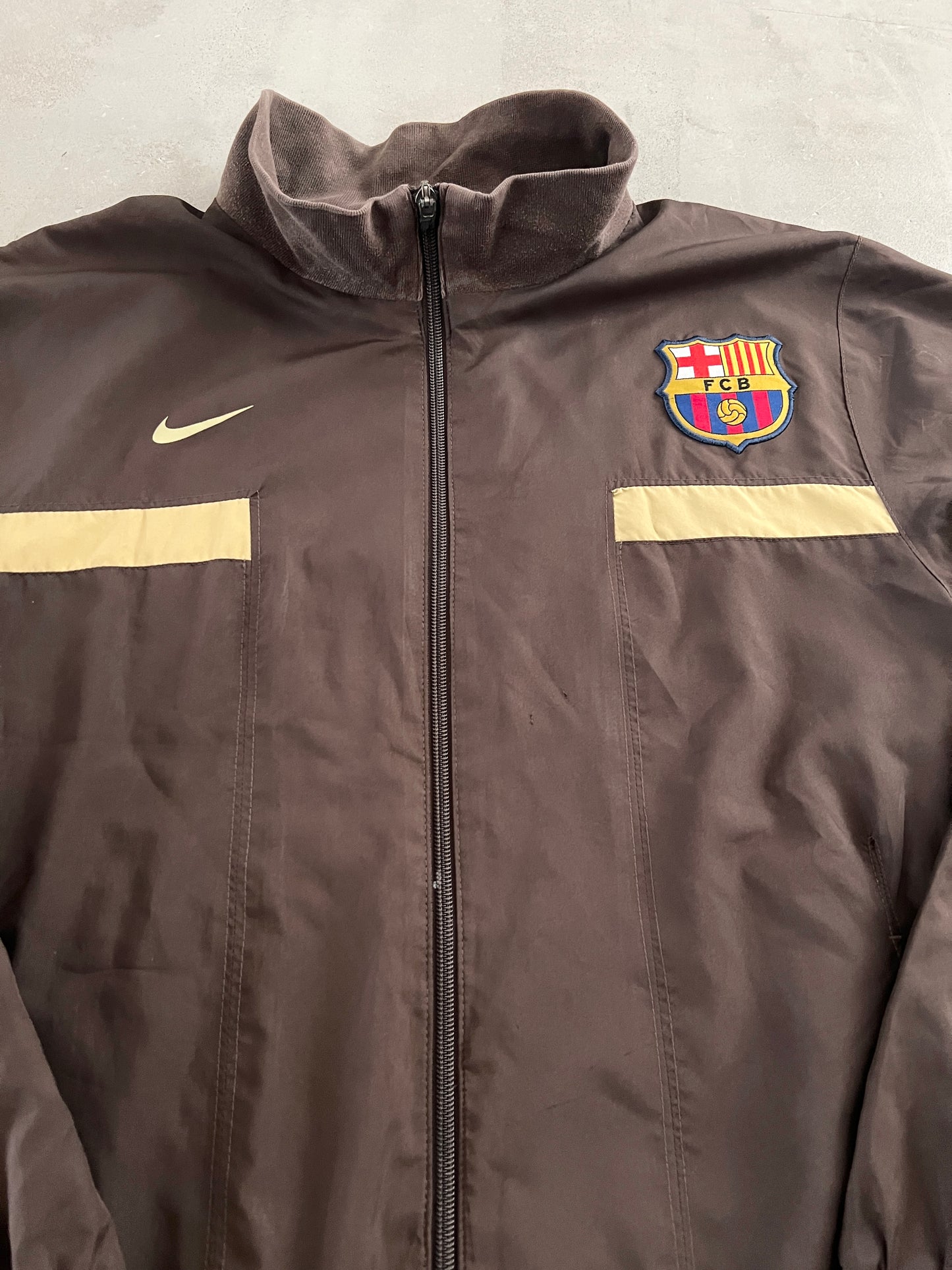 MOCHA FC BARCELONA NIKE JACKET - 2000S - M