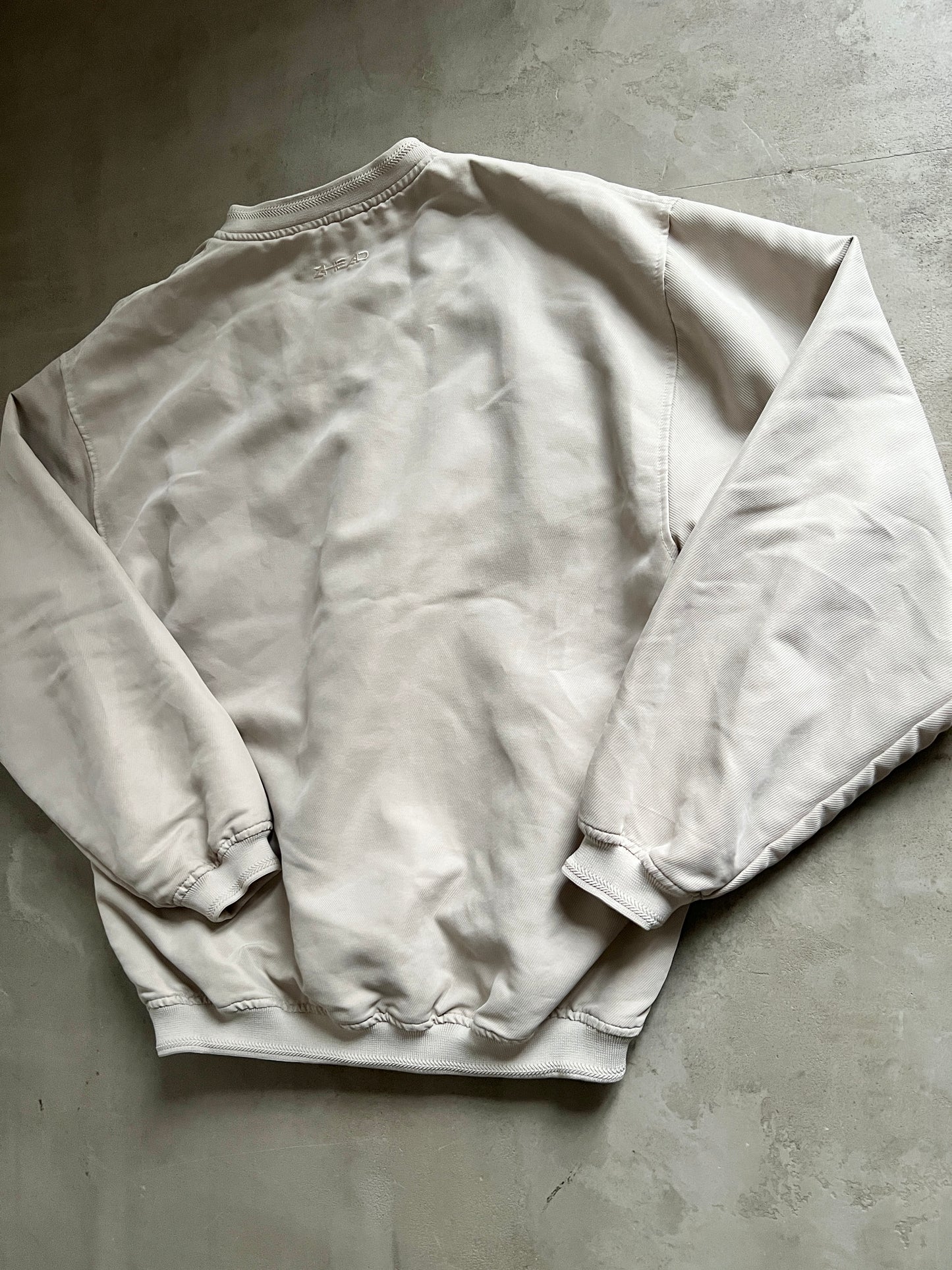 CREME MERCEDES BENZ GOLF SWEATER - 2000S - L