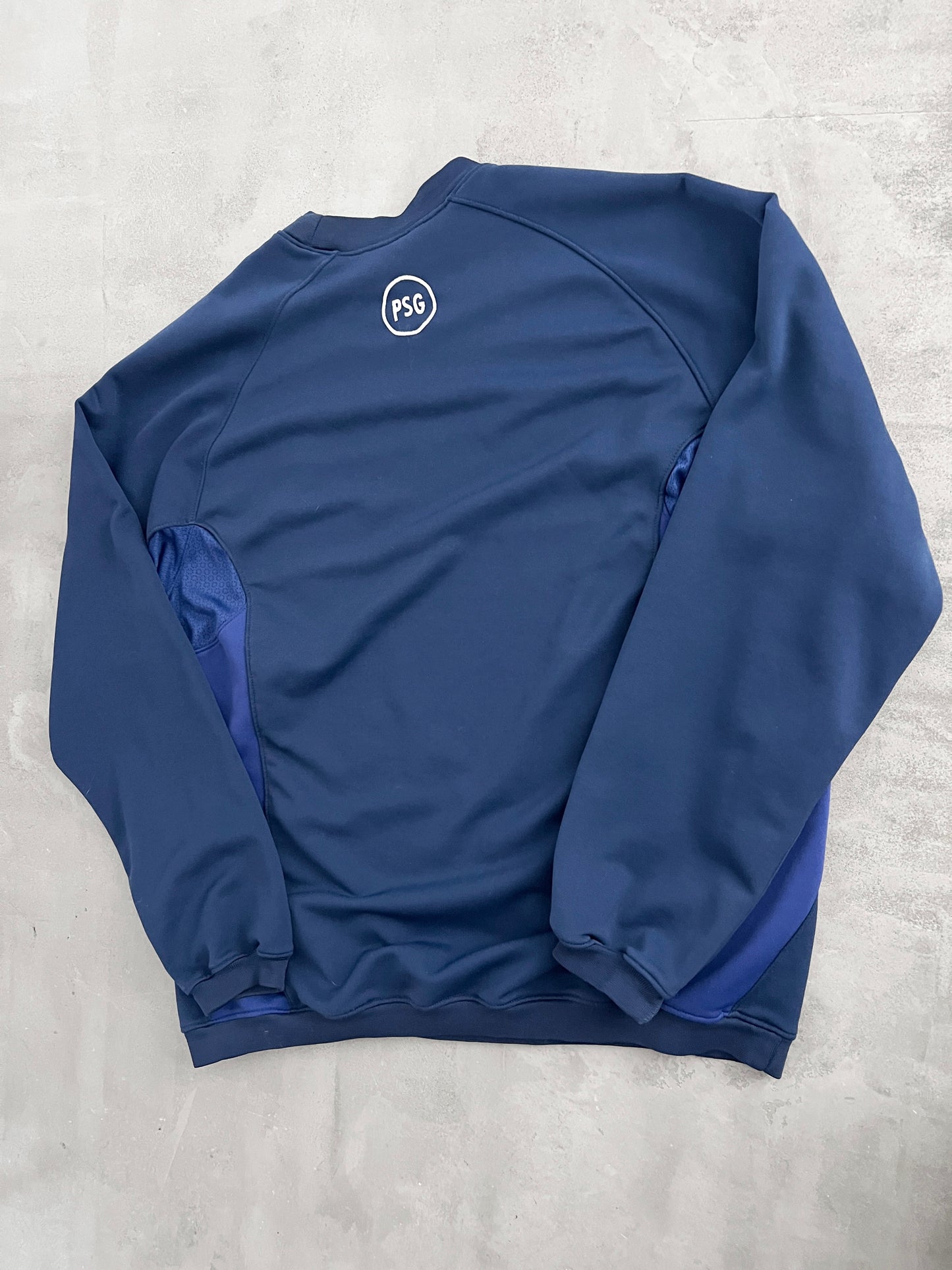 NAVY PSG NIKE SWEATER - 2000S - L