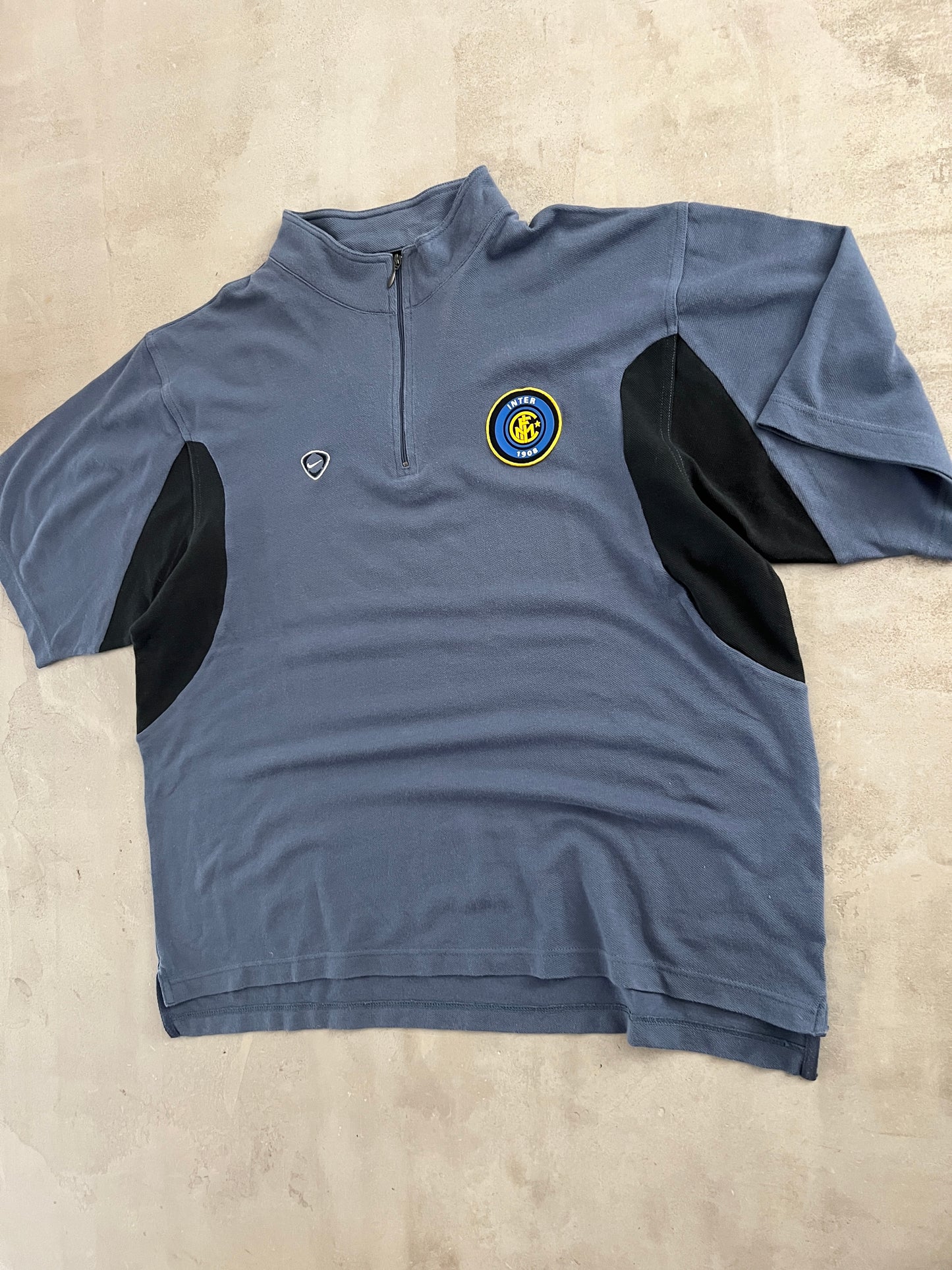 BLUE INTER MILAN NIKE SHIRT - 2000S - XL/L