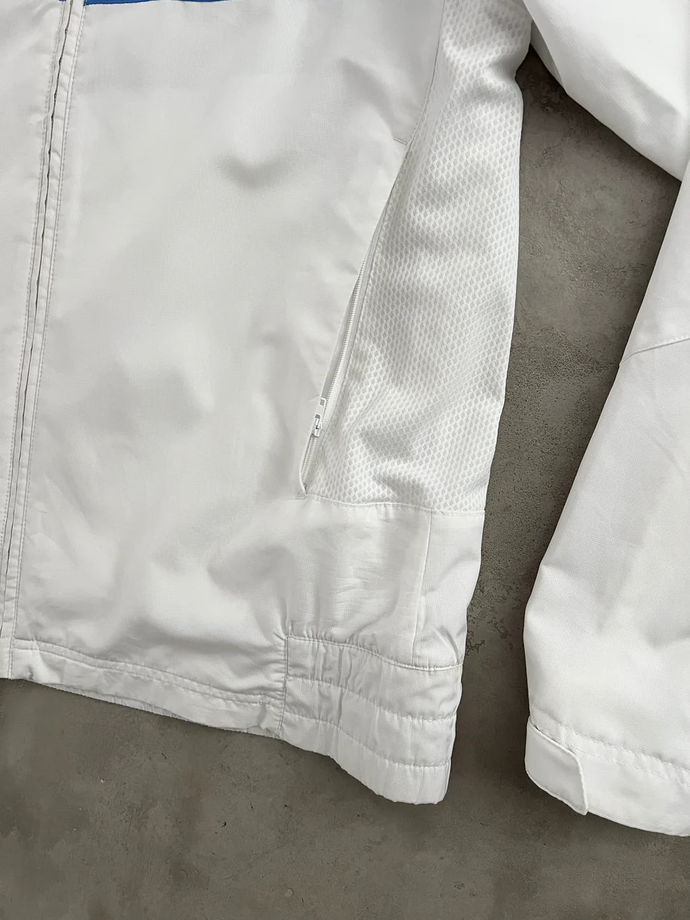 WHITE INTER MILAN NIKE JACKET - 2000S - L
