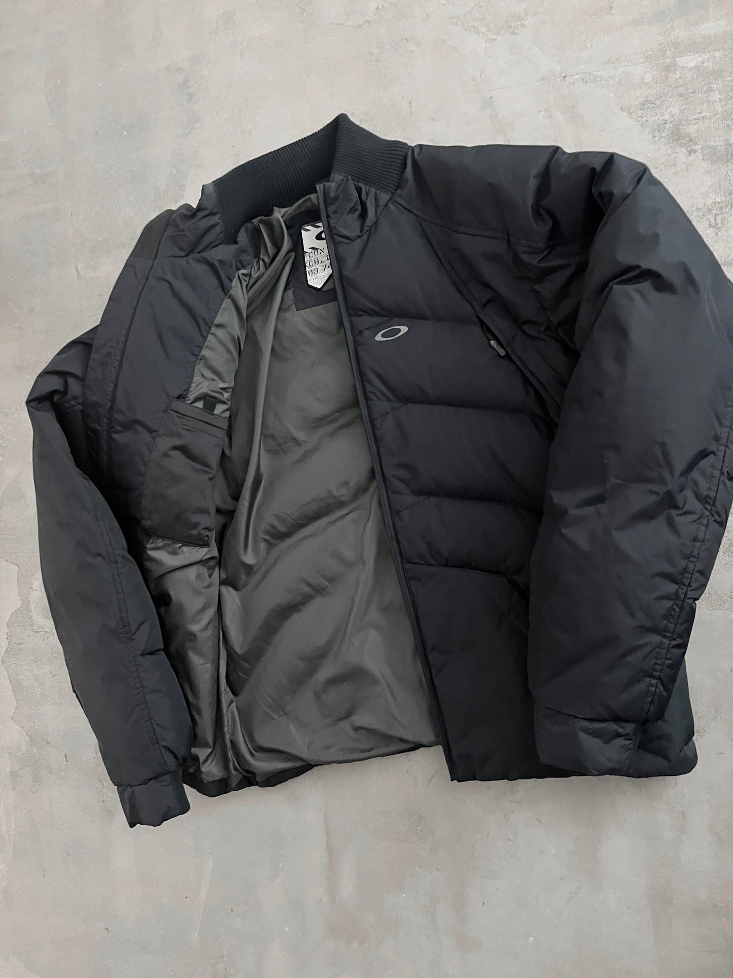 BLACK OAKLEY JACKET - 2000S - S