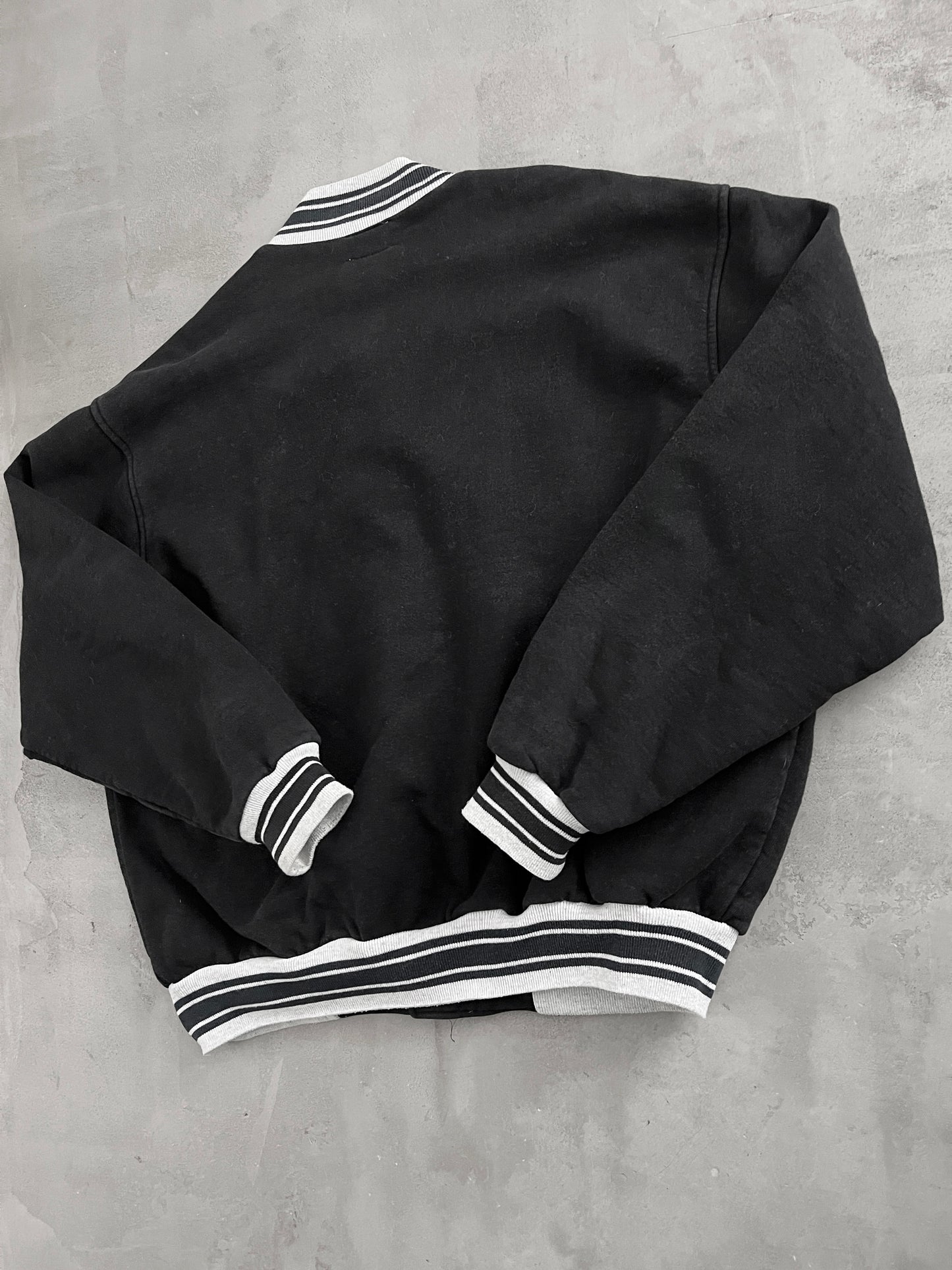 BLACK YANKEES JACKET - 1990S - XL/L