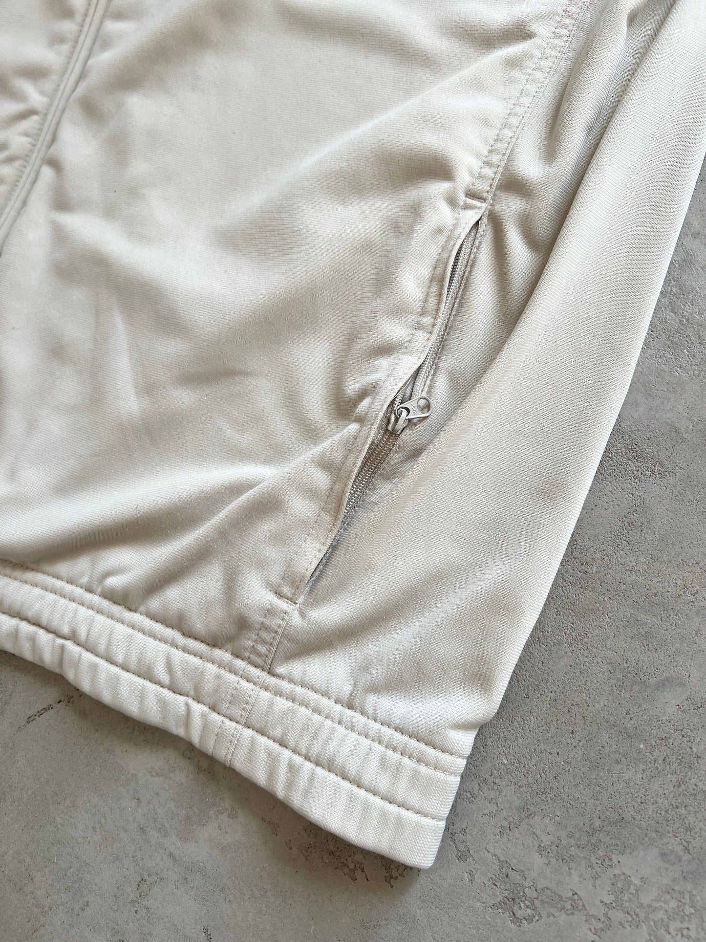 CREME NIKE TRACK JACKET - 2000S - XL