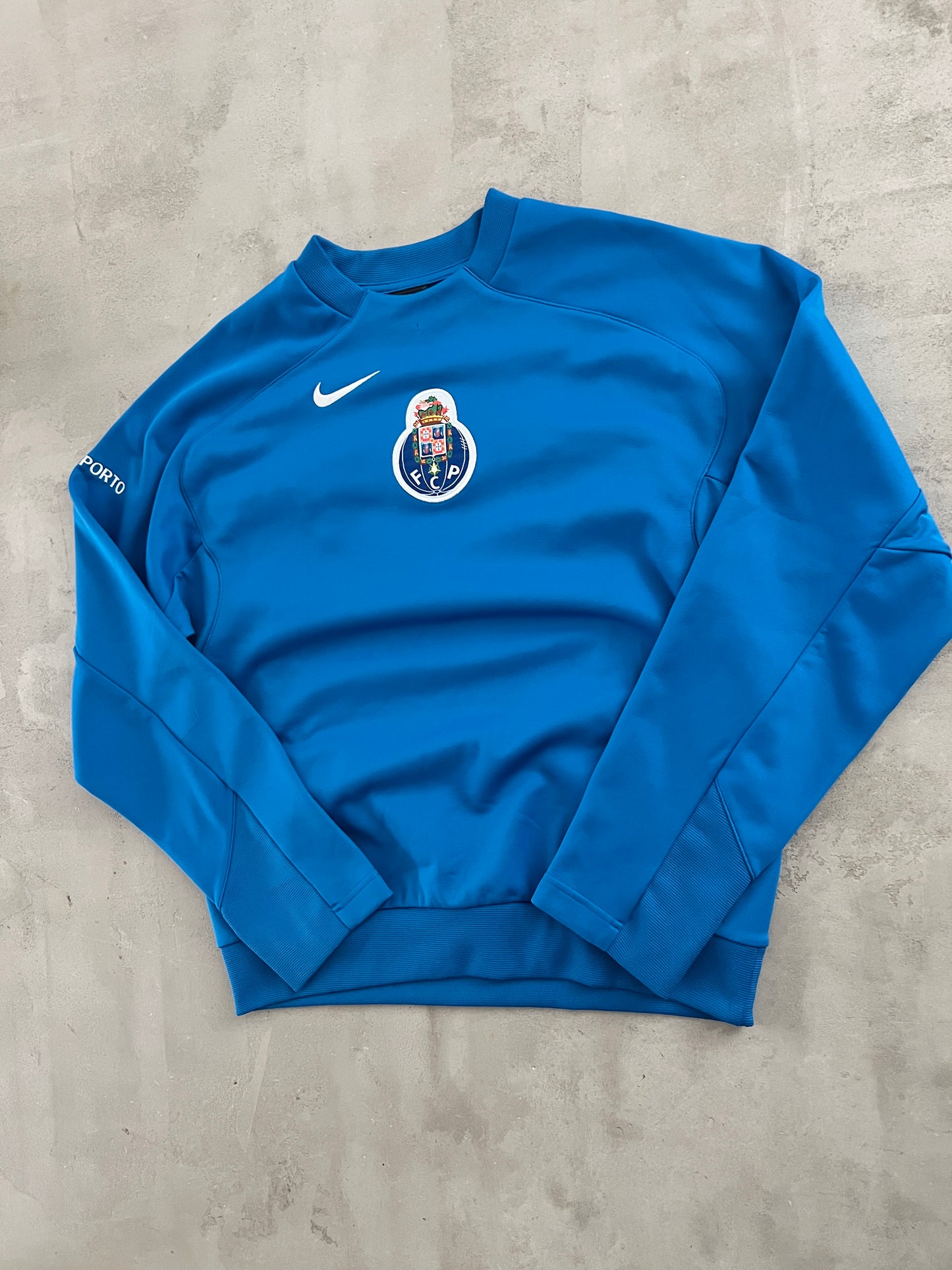 BLUE FC PORTO NIKE SWEATER - 2000S - S/M