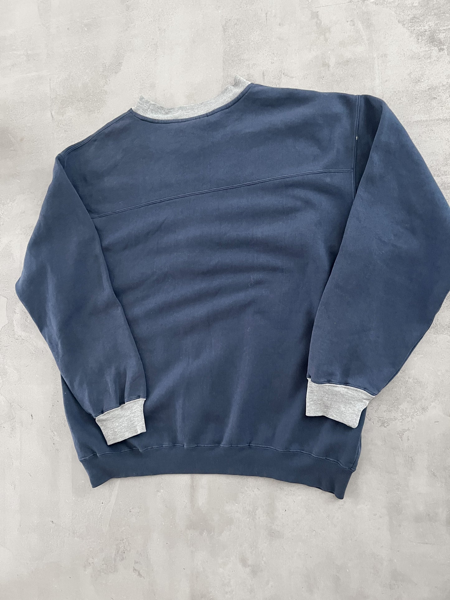 NAVY YANKEES SWEATER - 2000S - L