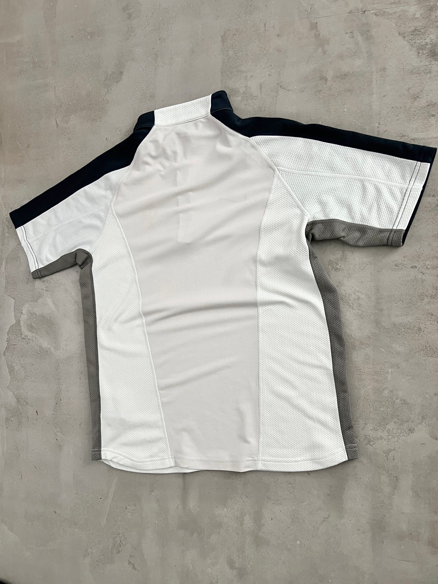 WHITE/NAVY FRANCE RUGBY JERSEY - 2000S - M