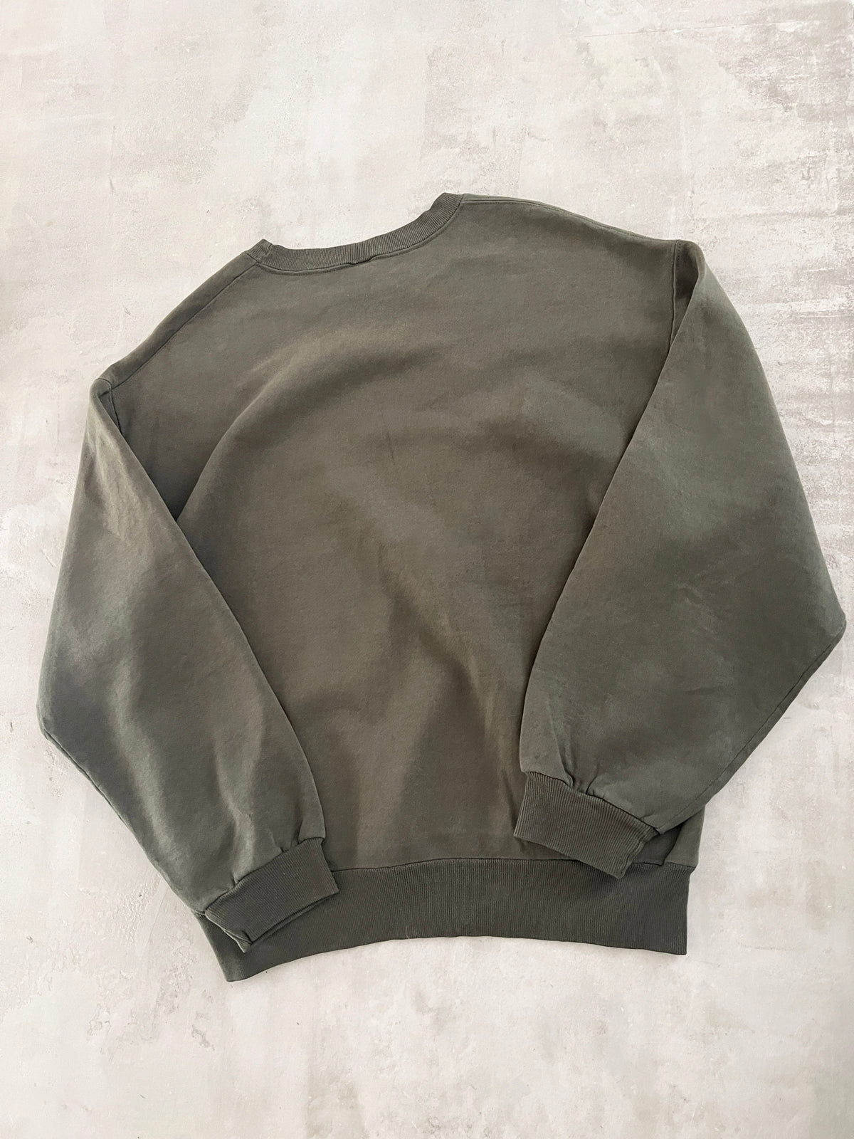 OLIVE RUSSELL SWEATER - 1990S - XL