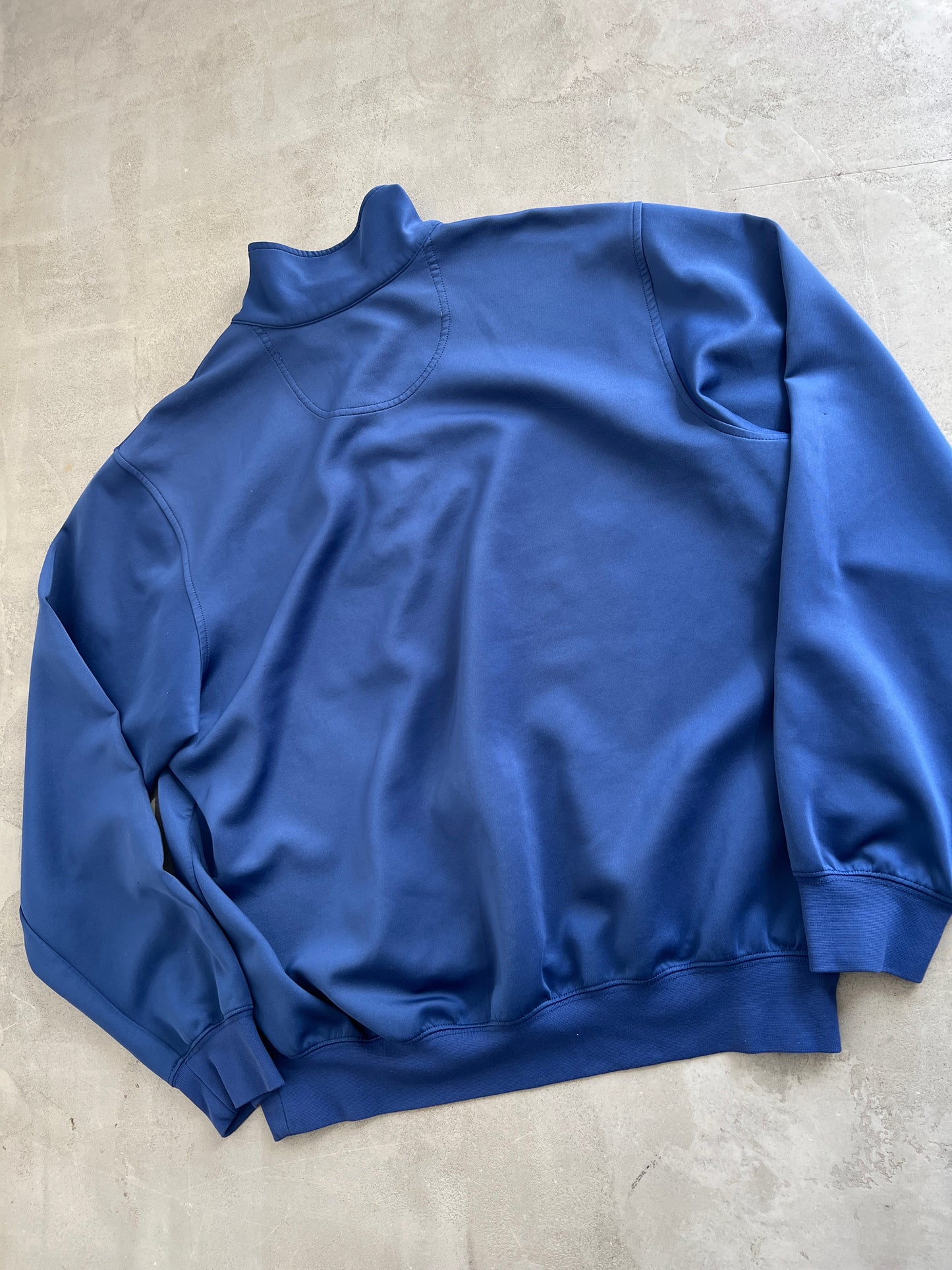 NAVY BMW GOLF HALF ZIP - 2000S - L