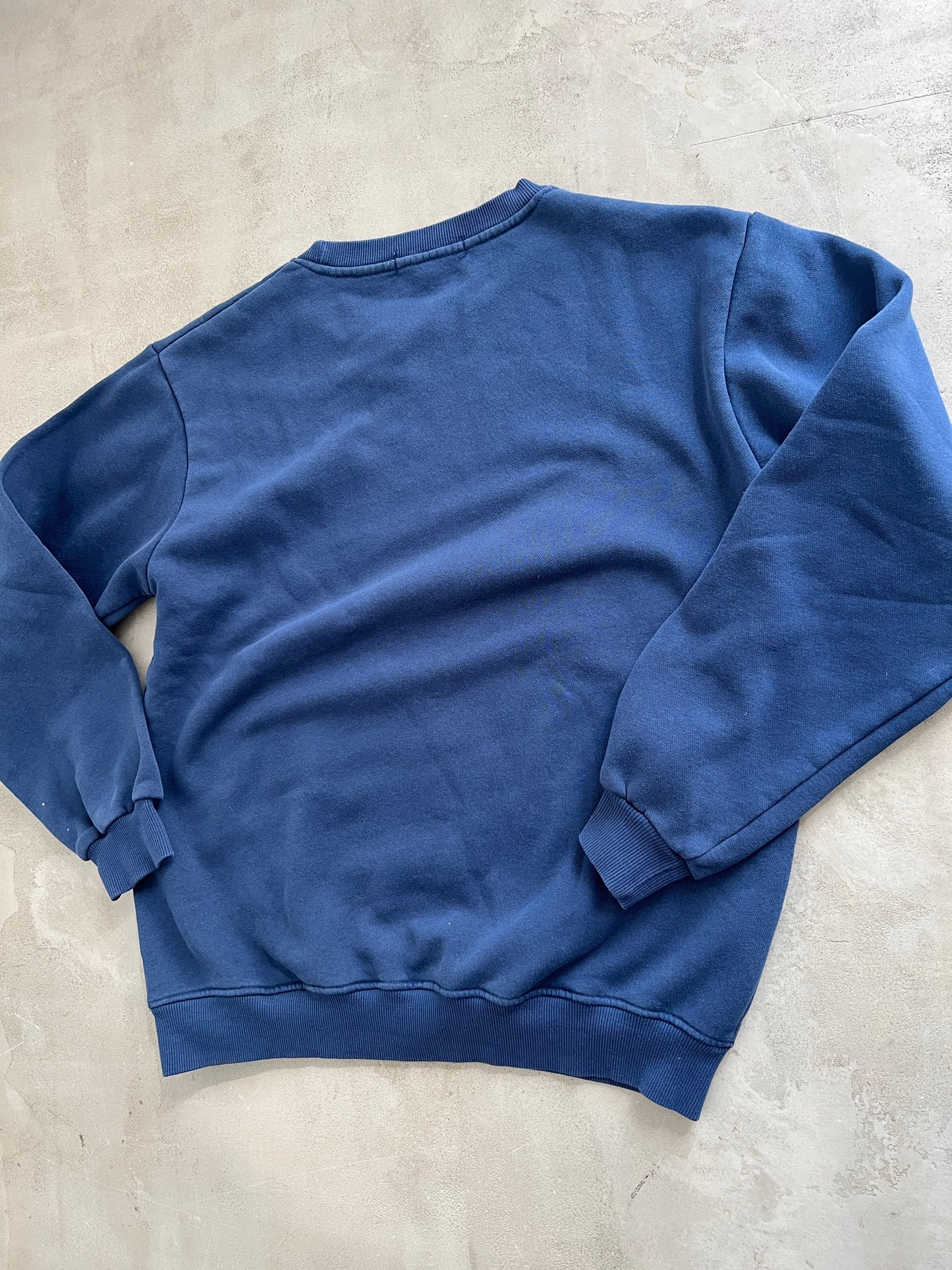 NAVY JEEP SWEATER - 1990S - M
