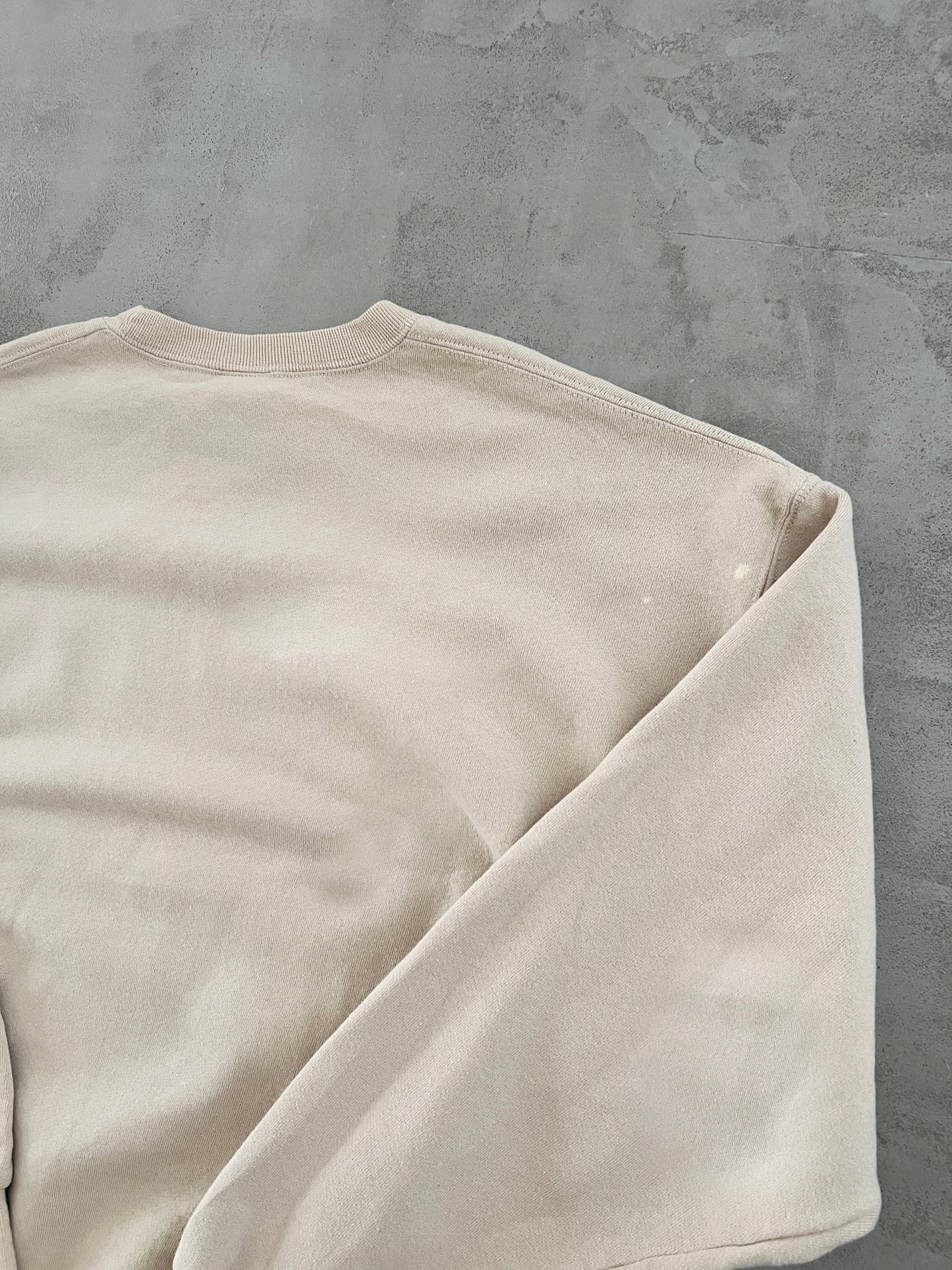 CREME RUSSELL SWEATER - 1990S - L/XL