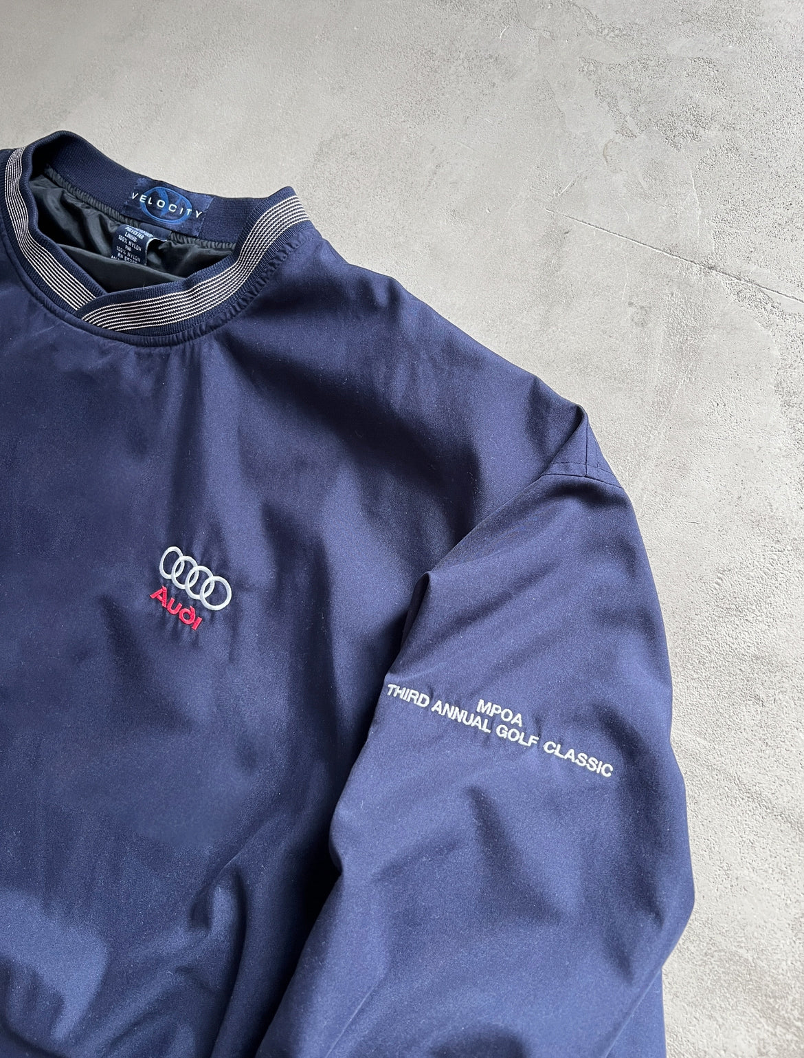 NAVY AUDI GOLF SWEATER - 2000S - XL/XXL